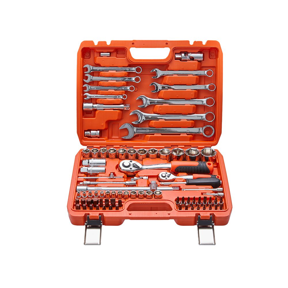 82-Piece Socket Set (1/4"+1/2" Dr.)