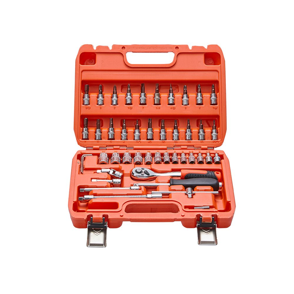 46-Piece Socket Set (1/4" Dr.)