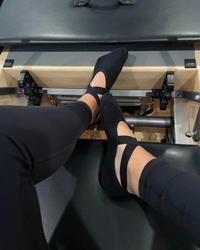 Čarape za pilates - 40 - Crna, Bež, Roze, Zelena, Bela, Siva, Braon, Teget, Ljubičasta, Bordo - Ženske čarape - Thumbnail 3