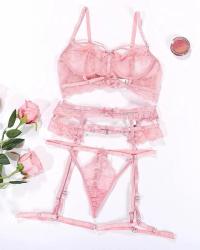 Zavodljivi veš 1 - 40 - Crna, Crvena, Bela - Ženske čarape - Thumbnail 3