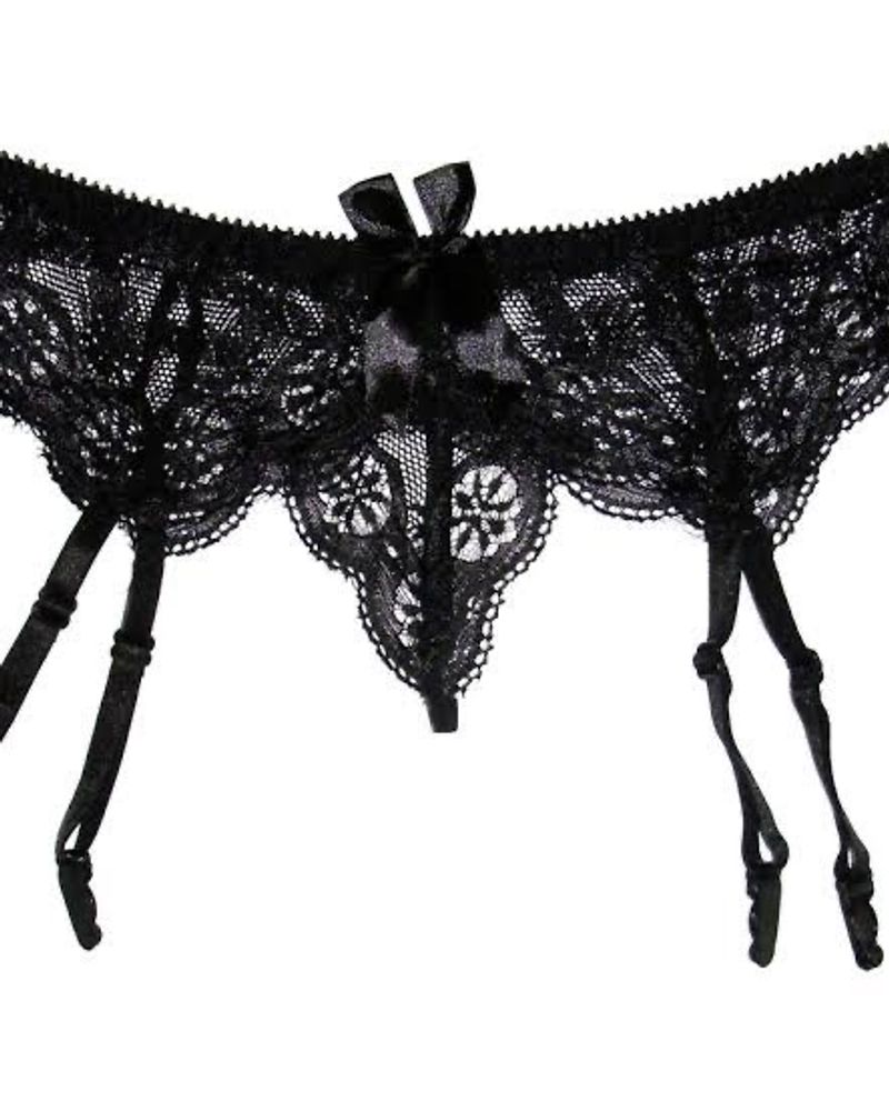 Halteri 2 - 40 - Crna, Bela, Bež - Ženske čarape - Slika 1