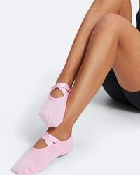 Čarape za pilates - 40 - Crna, Bež, Roze, Zelena, Bela, Siva, Braon, Teget, Ljubičasta, Bordo - Ženske čarape - Thumbnail 2