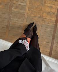 Luxury čarape  - 20 - Crna - Ženske čarape - Thumbnail 2