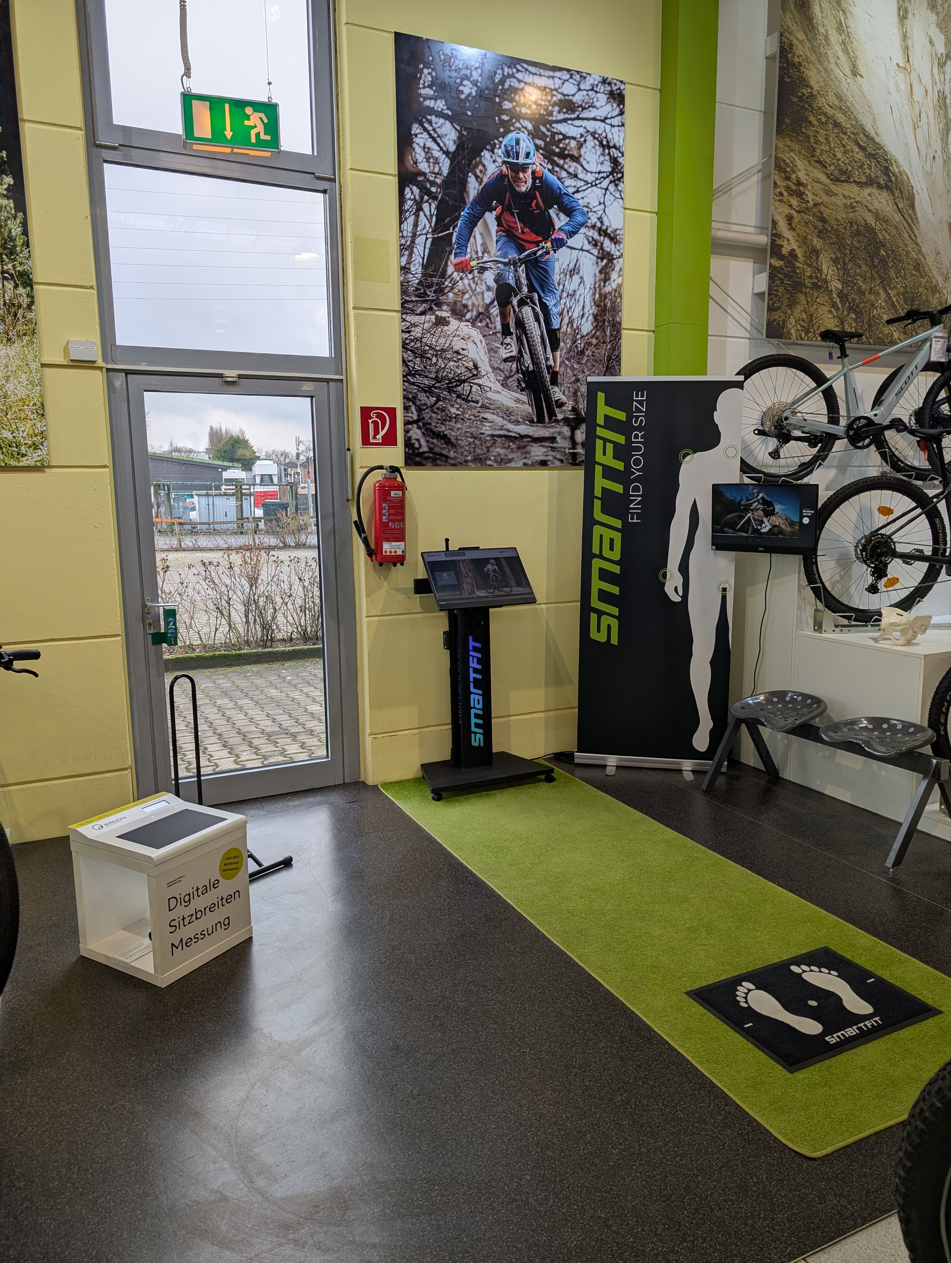 Bikesizing mit dem Smartfit Q2-Sytsem