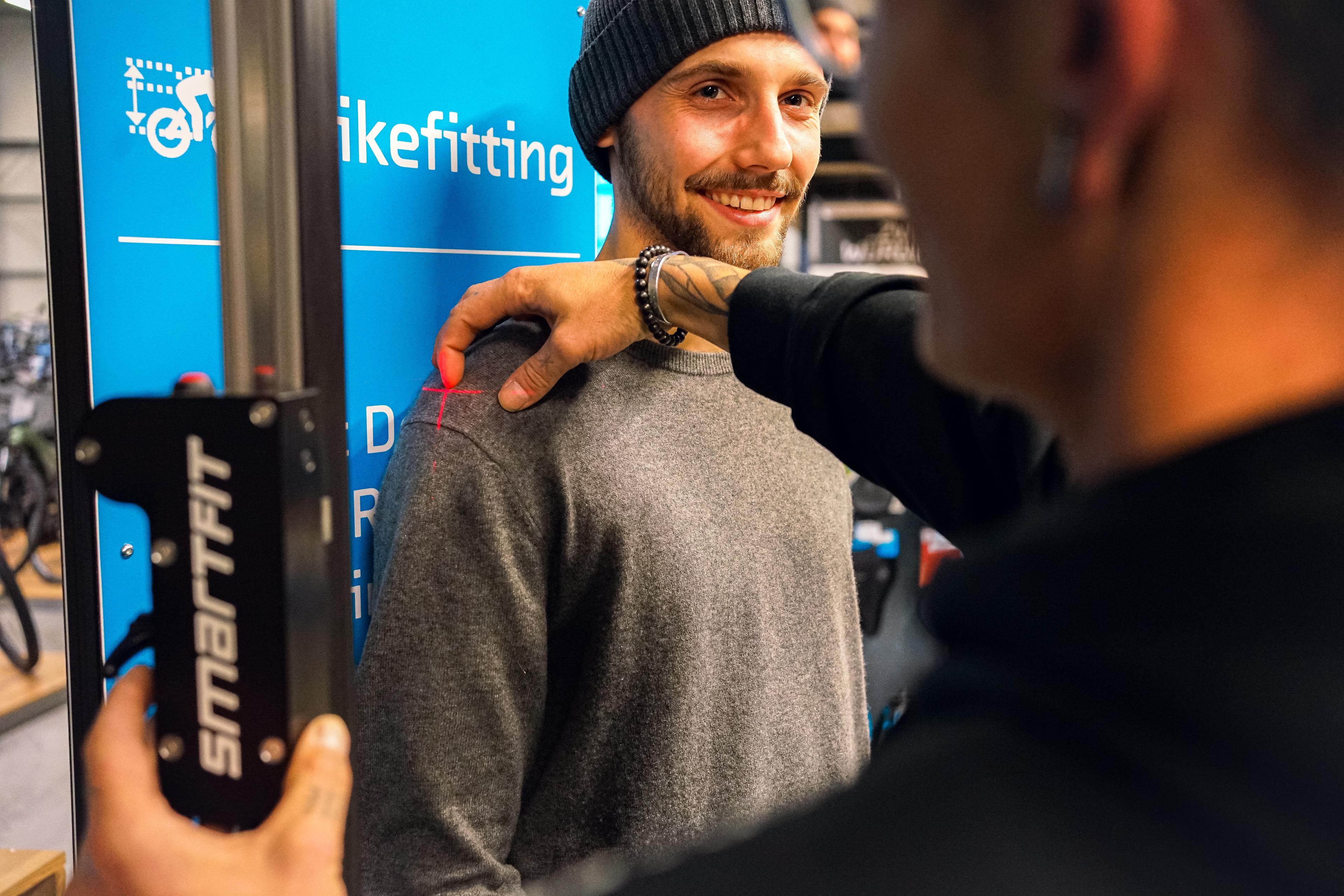 Nicht nur online sondern auch In-Store: Smartfit Vermessung bei Zweirad-Würdinger
