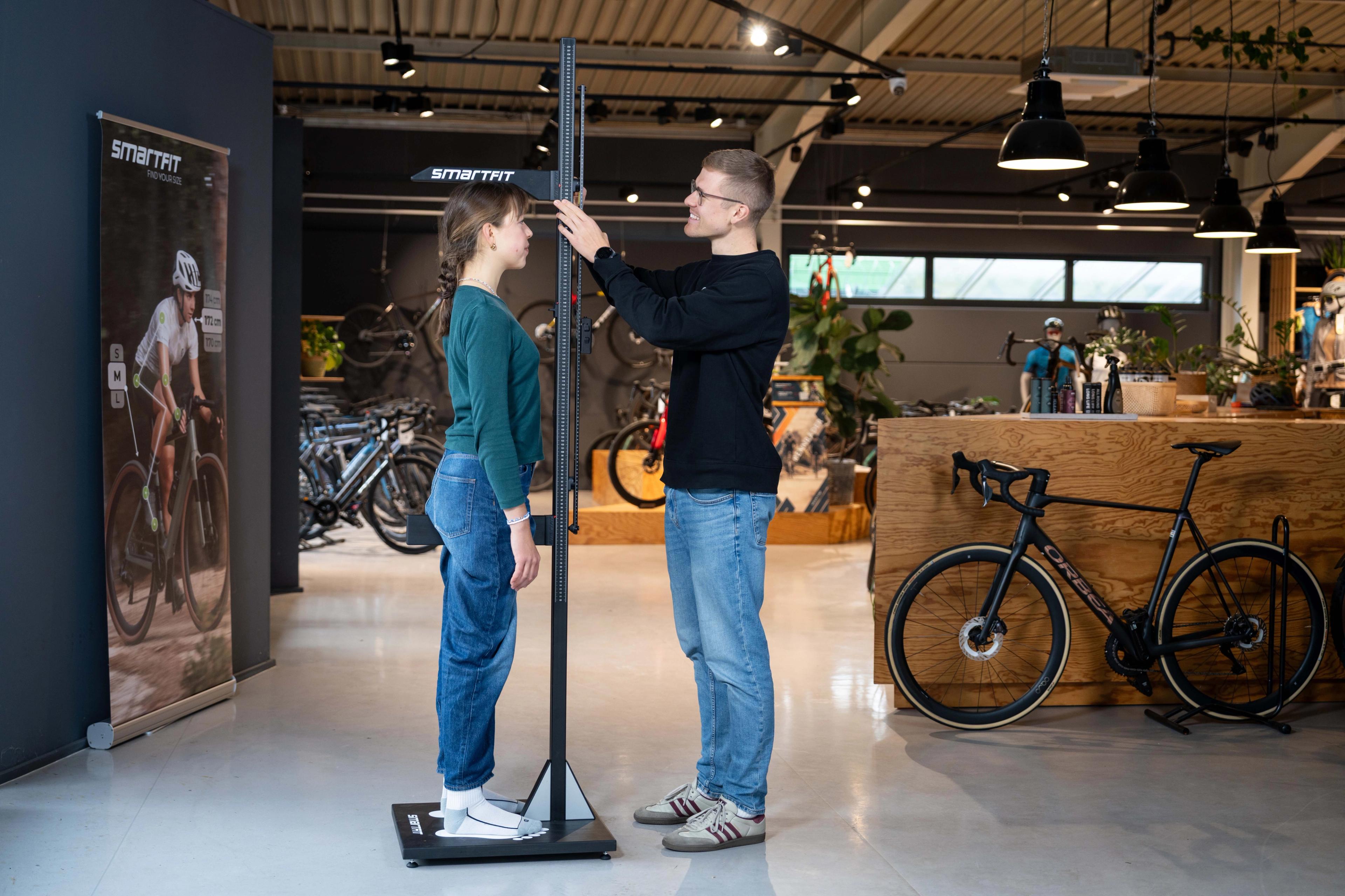 Bikesizing mit dem Smartfit M1 System