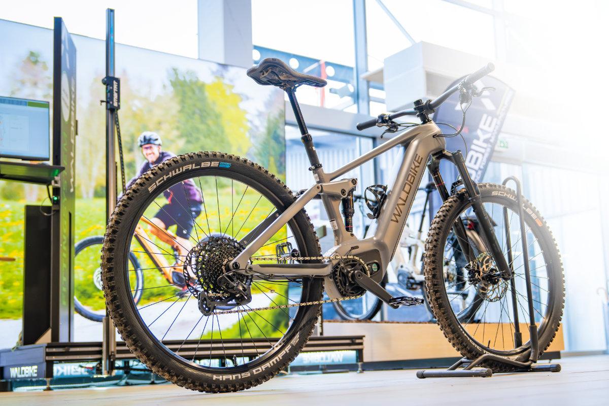 Mit der richtigen Vermessung im Store oder auch online passt das Rad perfekt