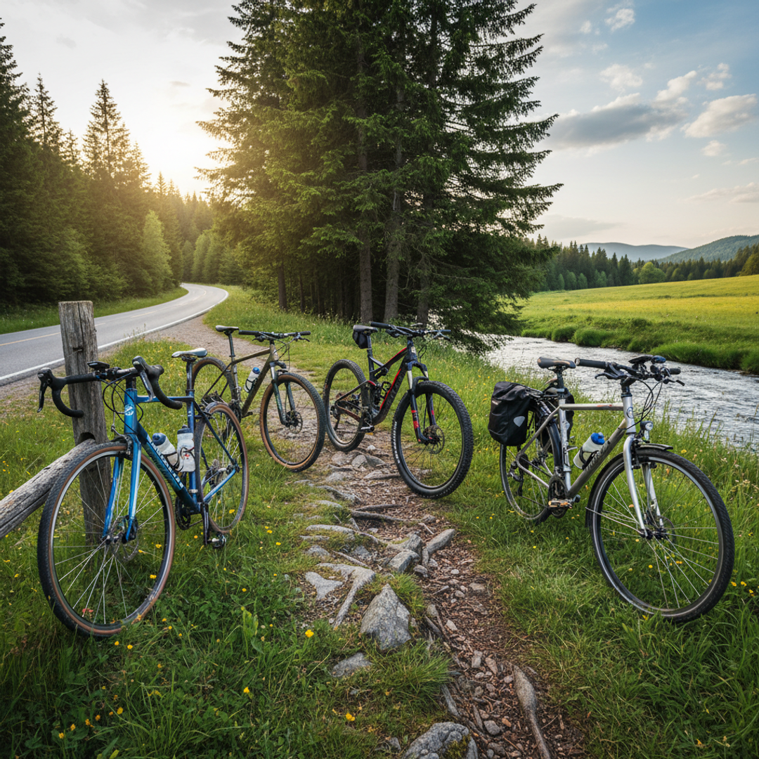 Die richtige Rahmengröße für dich kann je nach Art des Rades variieren.