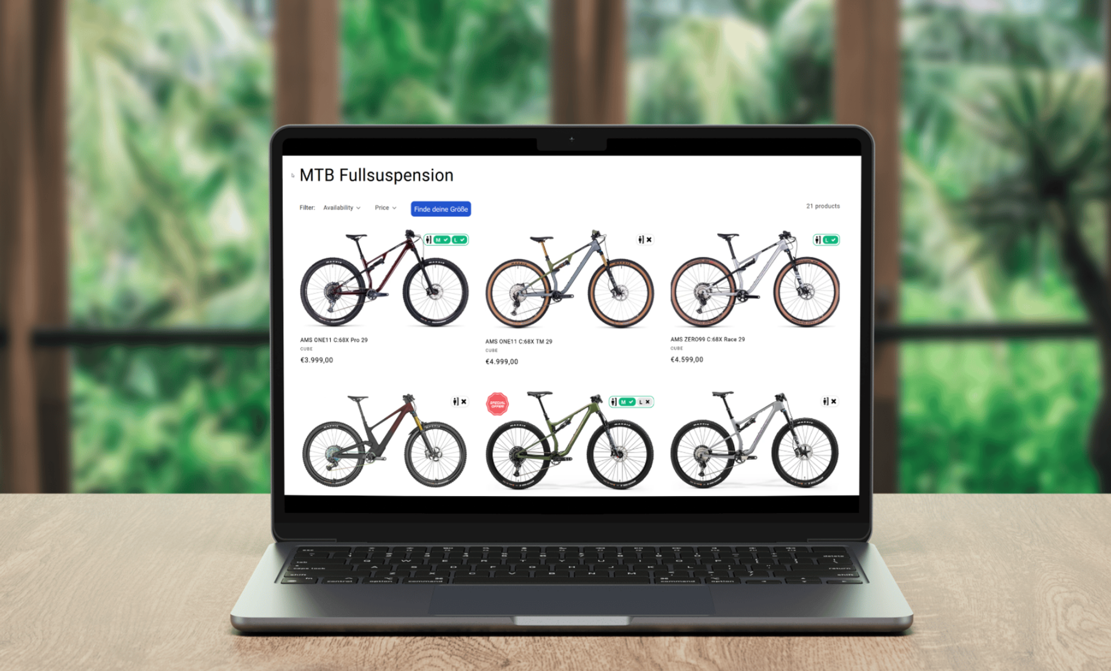 Usability and User Experience are paramount at bike-angebot.de