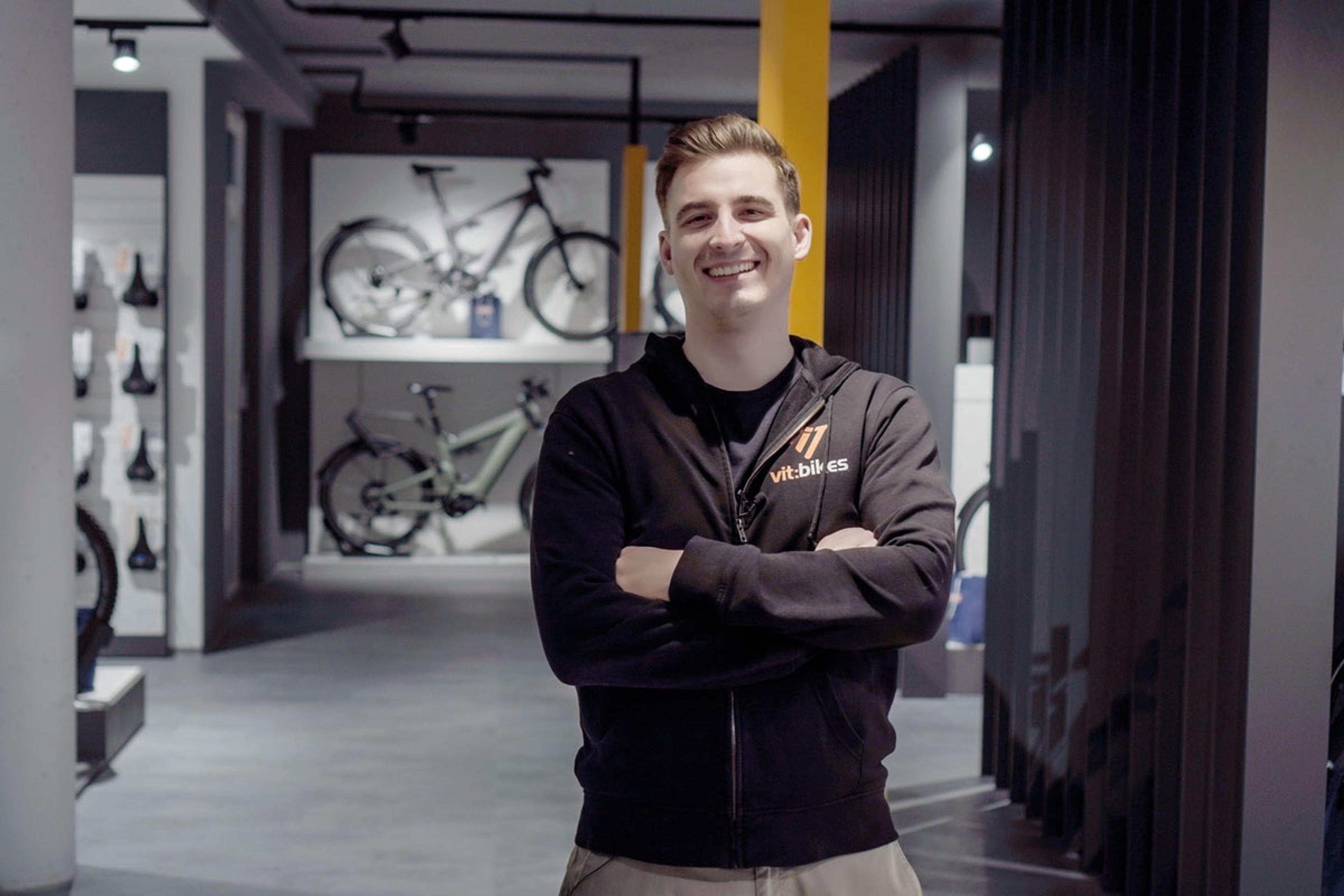 Markus Unger treibt die Fahrradbranche mit seinem Unternehmergeist voran