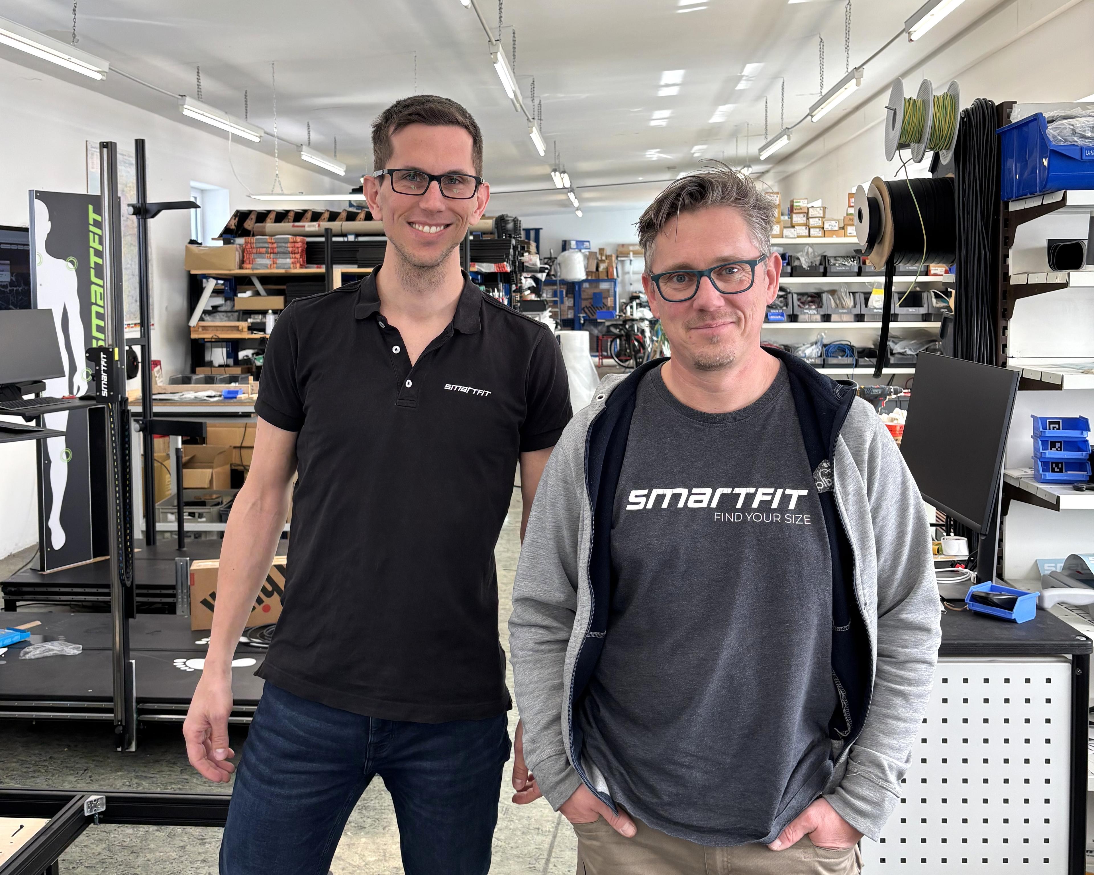 Ein starkes Zweier-Team: Produktionsleiter Thorsten Schäfer (links) und Mitarbeiter Ralf Zimmermann (rechts)