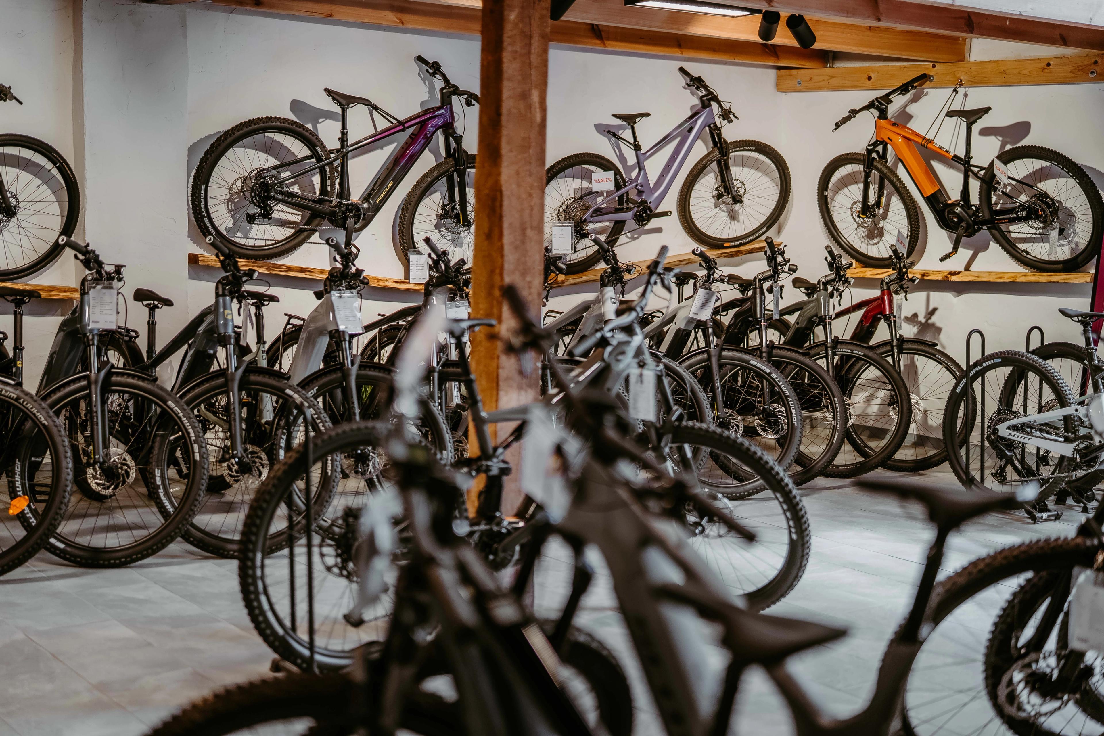 Seit Beginn an ist Bikefitting im Fahrrad Heilmann fester Bestandteil für allerlei Räder