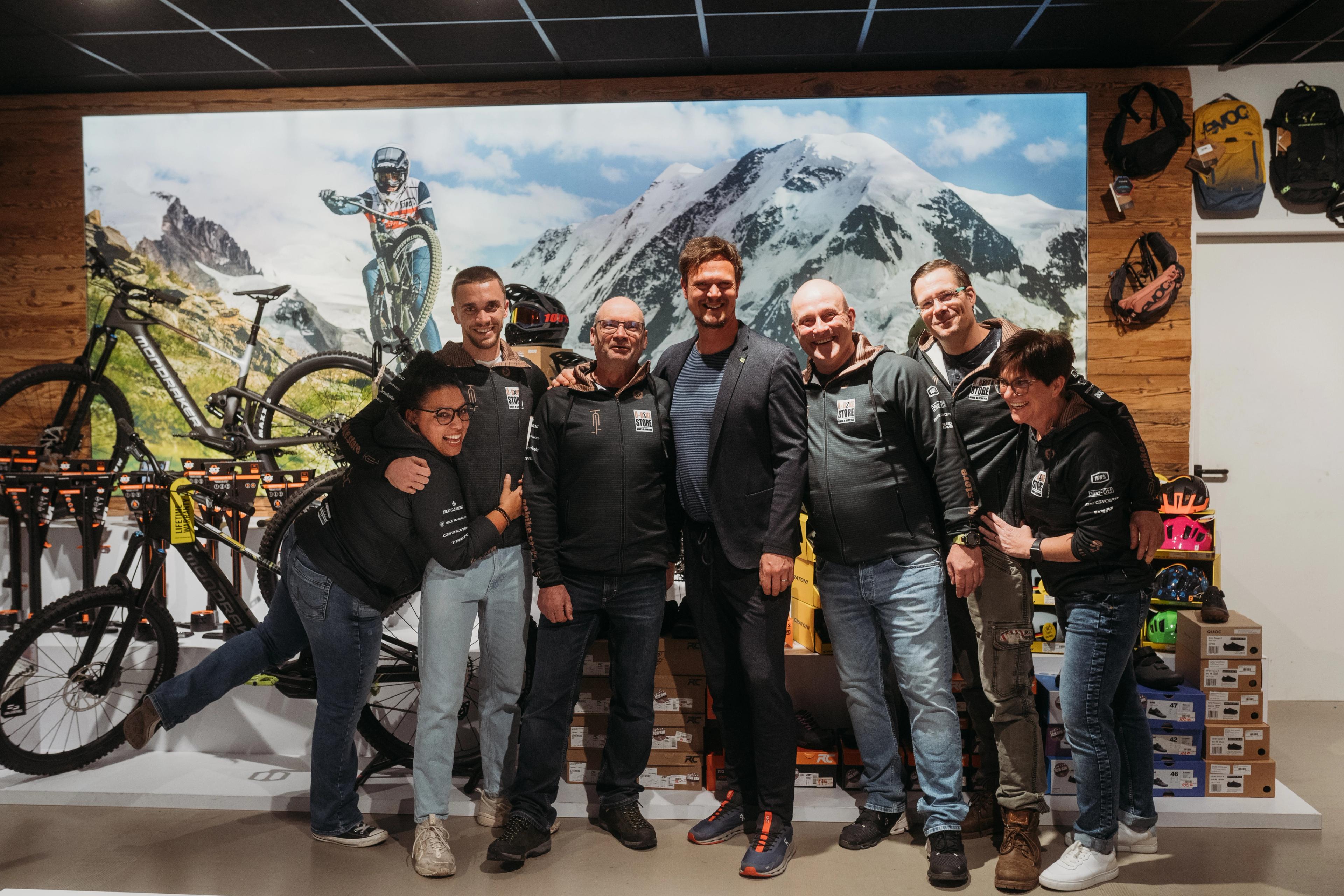 The team from the Ö-Bike Store in Öhringen relies on competent advice with a lot of power and humor