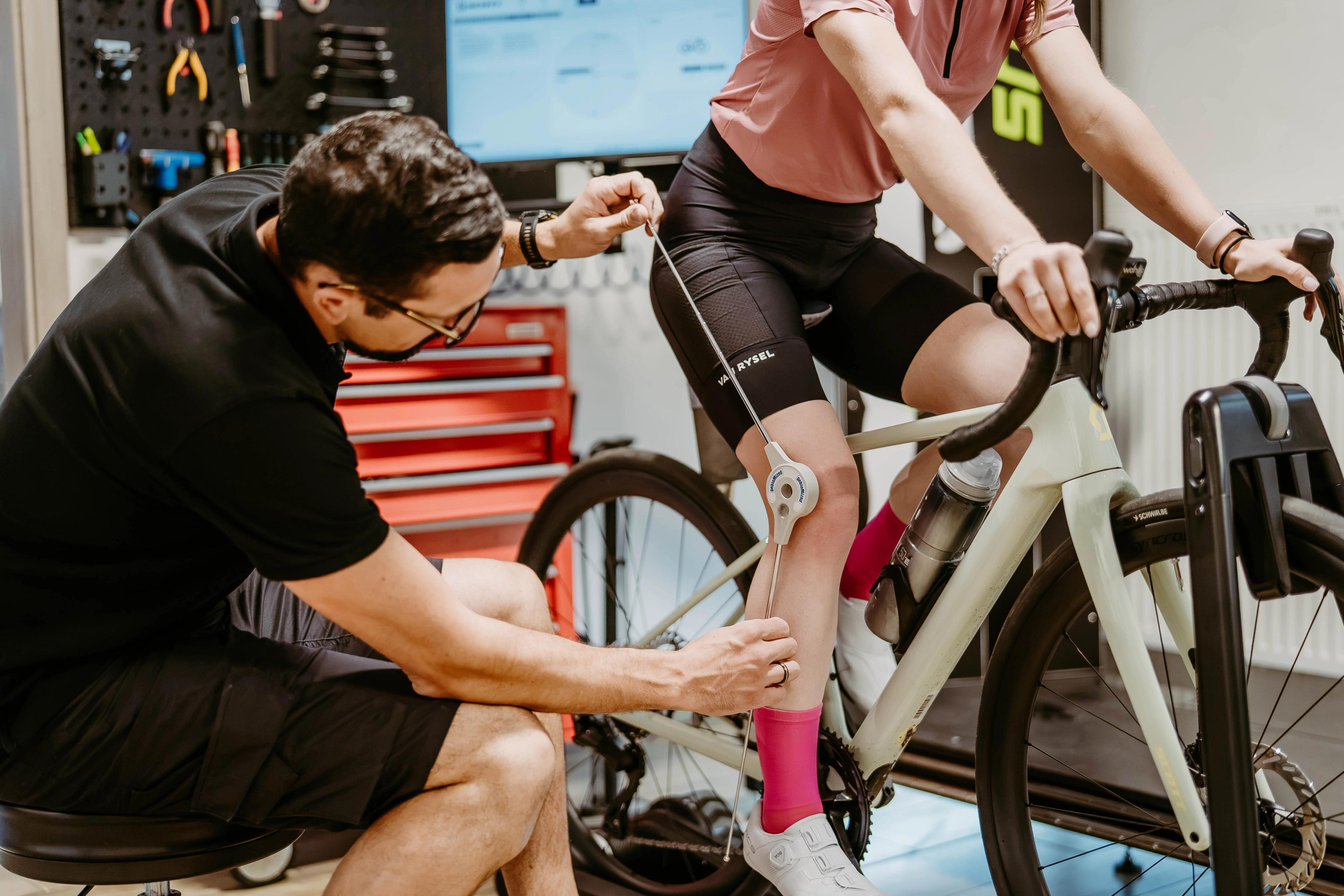 Individuelles Fitting im Verkaufsalltag bei Fahrrad Heilmann