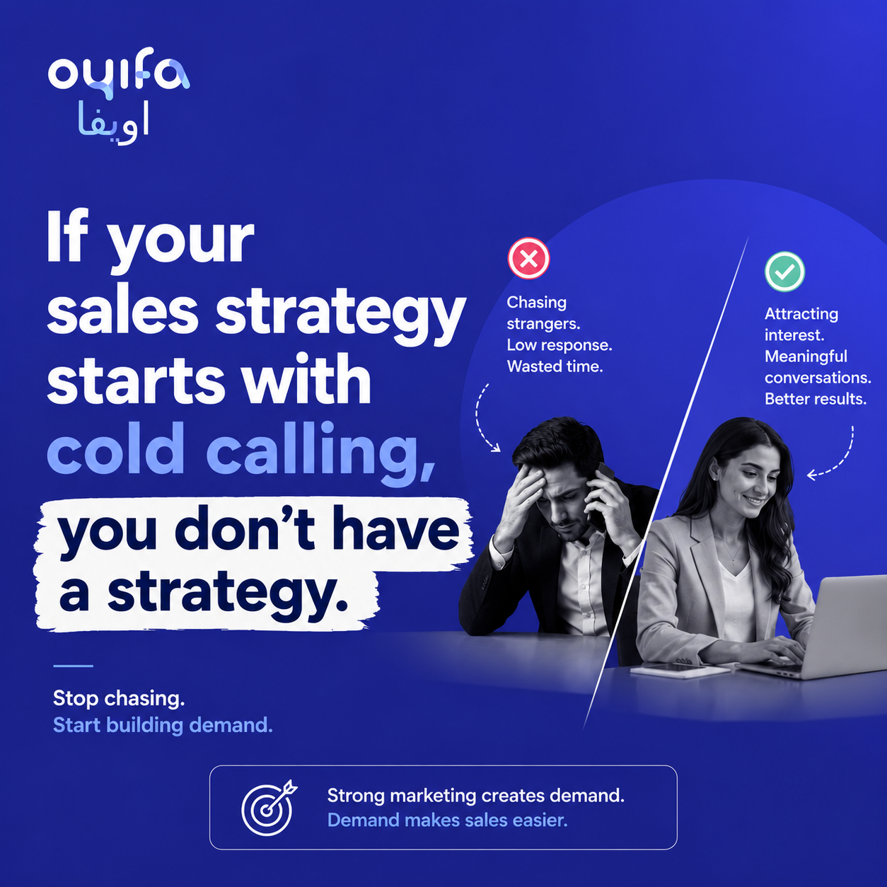 If sales begins with cold calls, you’re already starting too late. Strong marketing builds demand before the first conversation happens