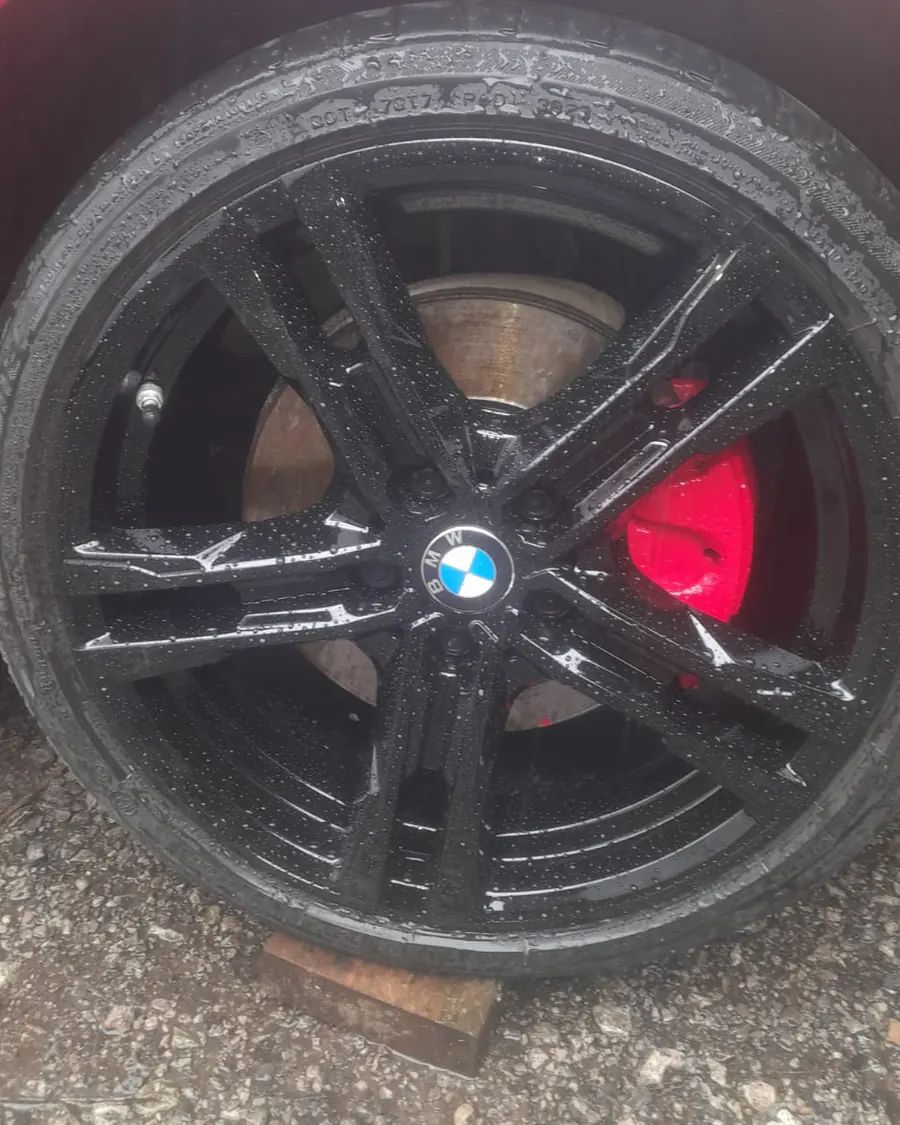 BMW 2 Series Gran Coupé, after: gloss black, red calipers