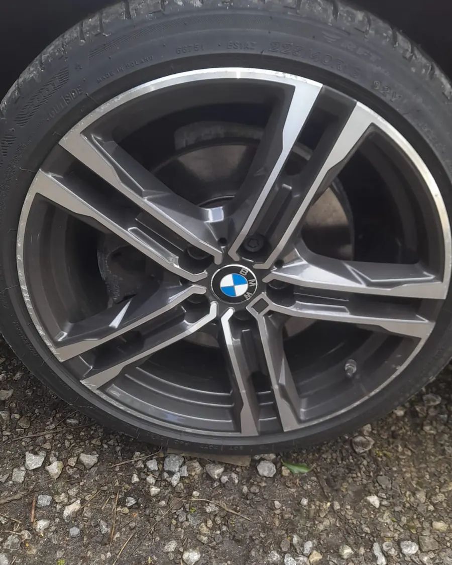 BMW 2 Series Gran Coupé, before: grey two-tone
