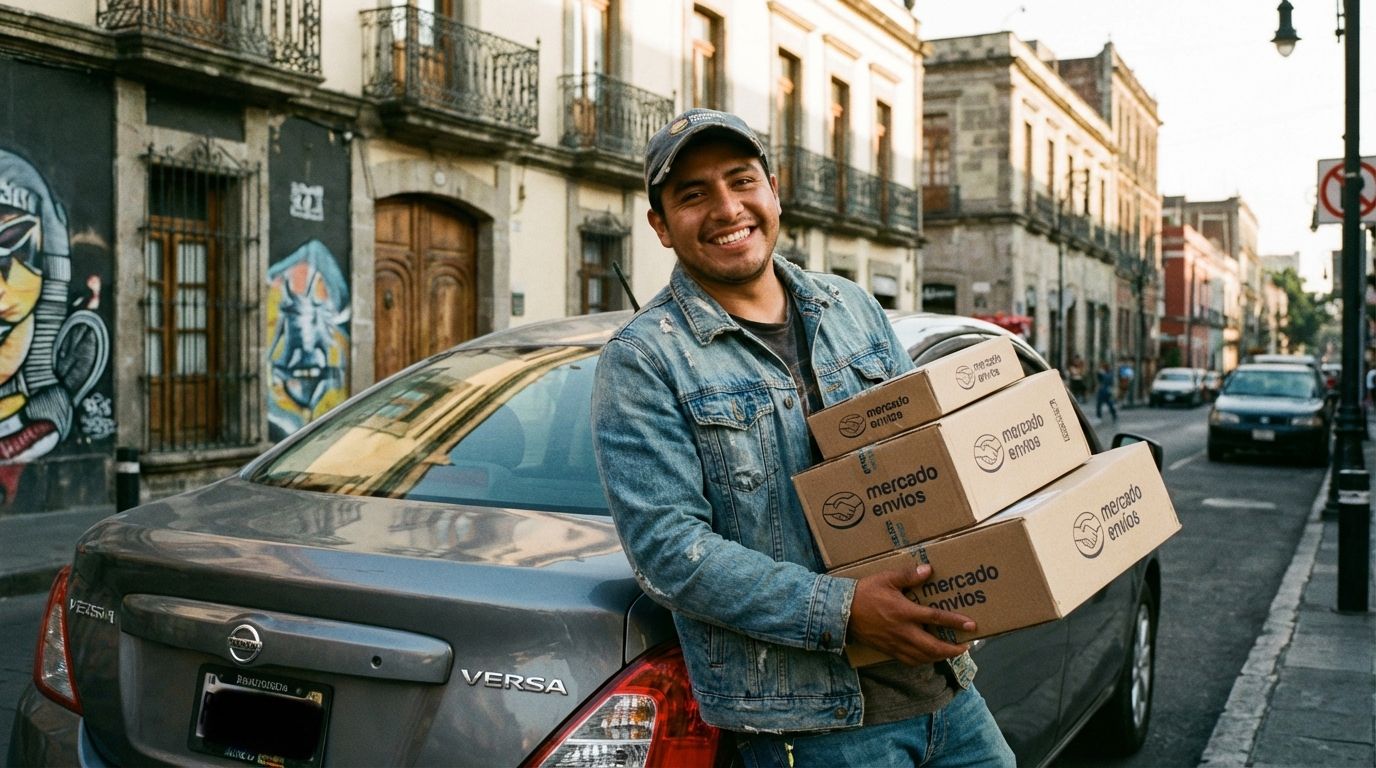 Impuestos para repartidores de Mercado Envíos en México 2025