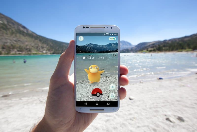 Mobile App Idea Inspiration - AR Game Pokemon Go 