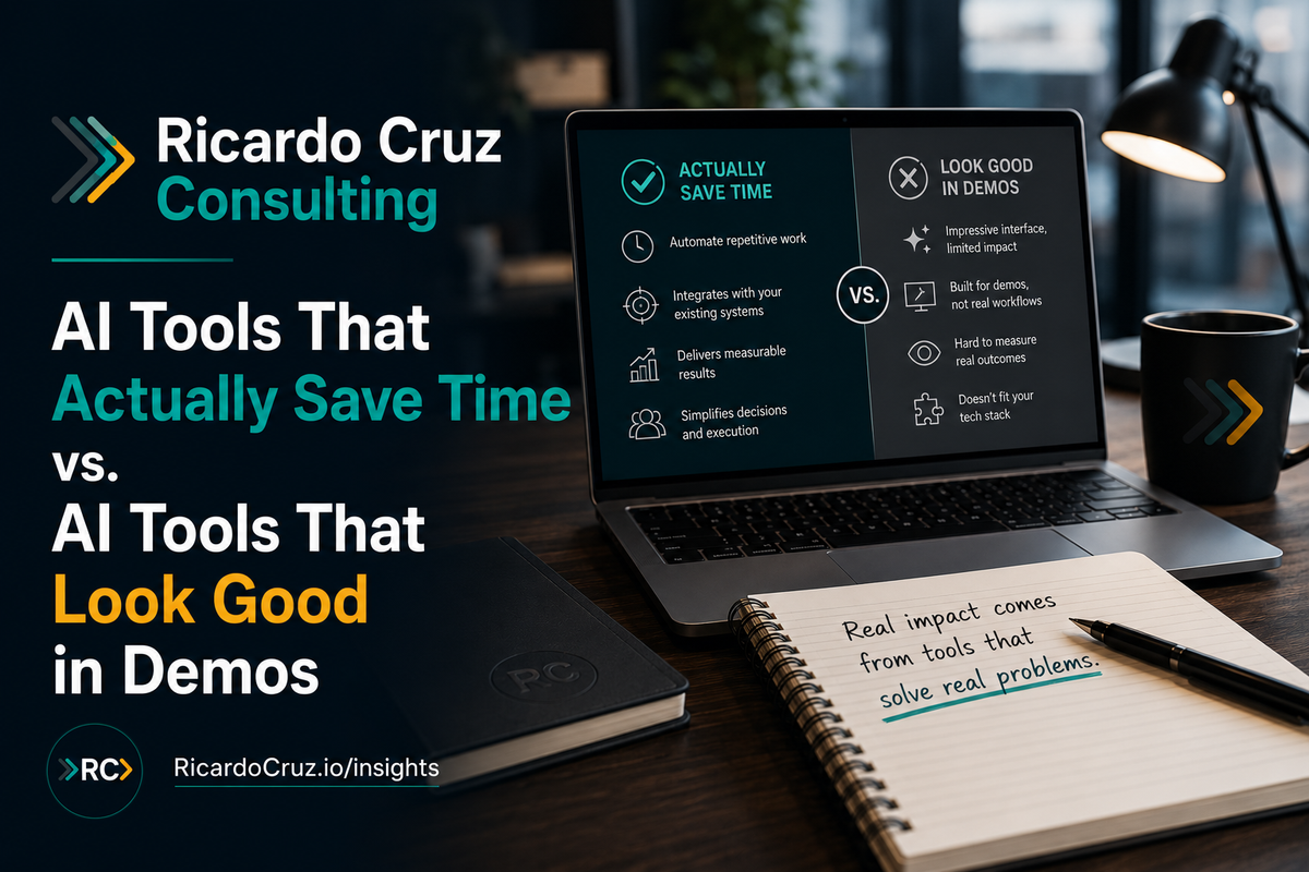 AI Tools That Actually Save Time vs. AI Tools That Look Good in Demos