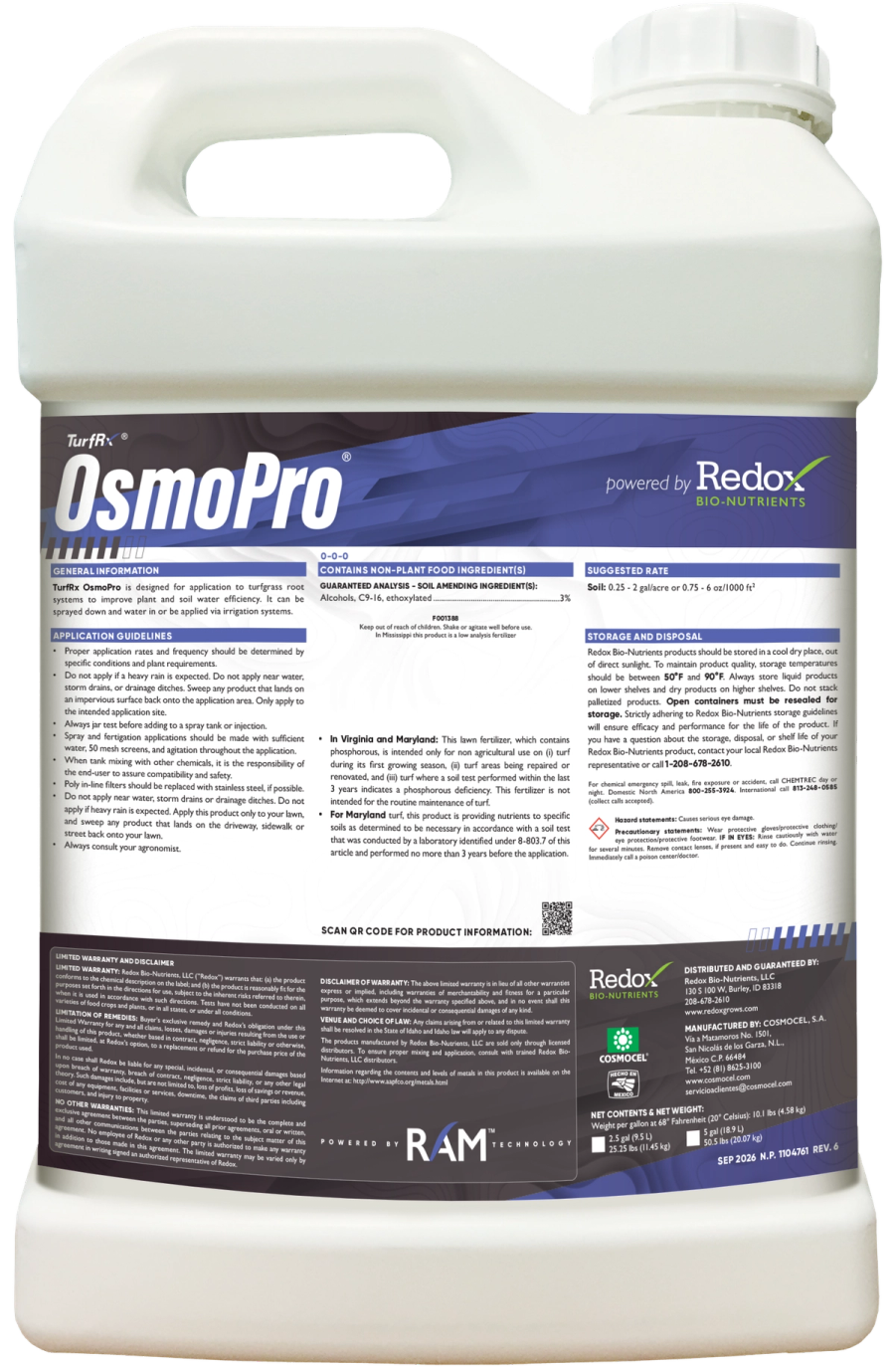 TurfRx® OsmoPro®