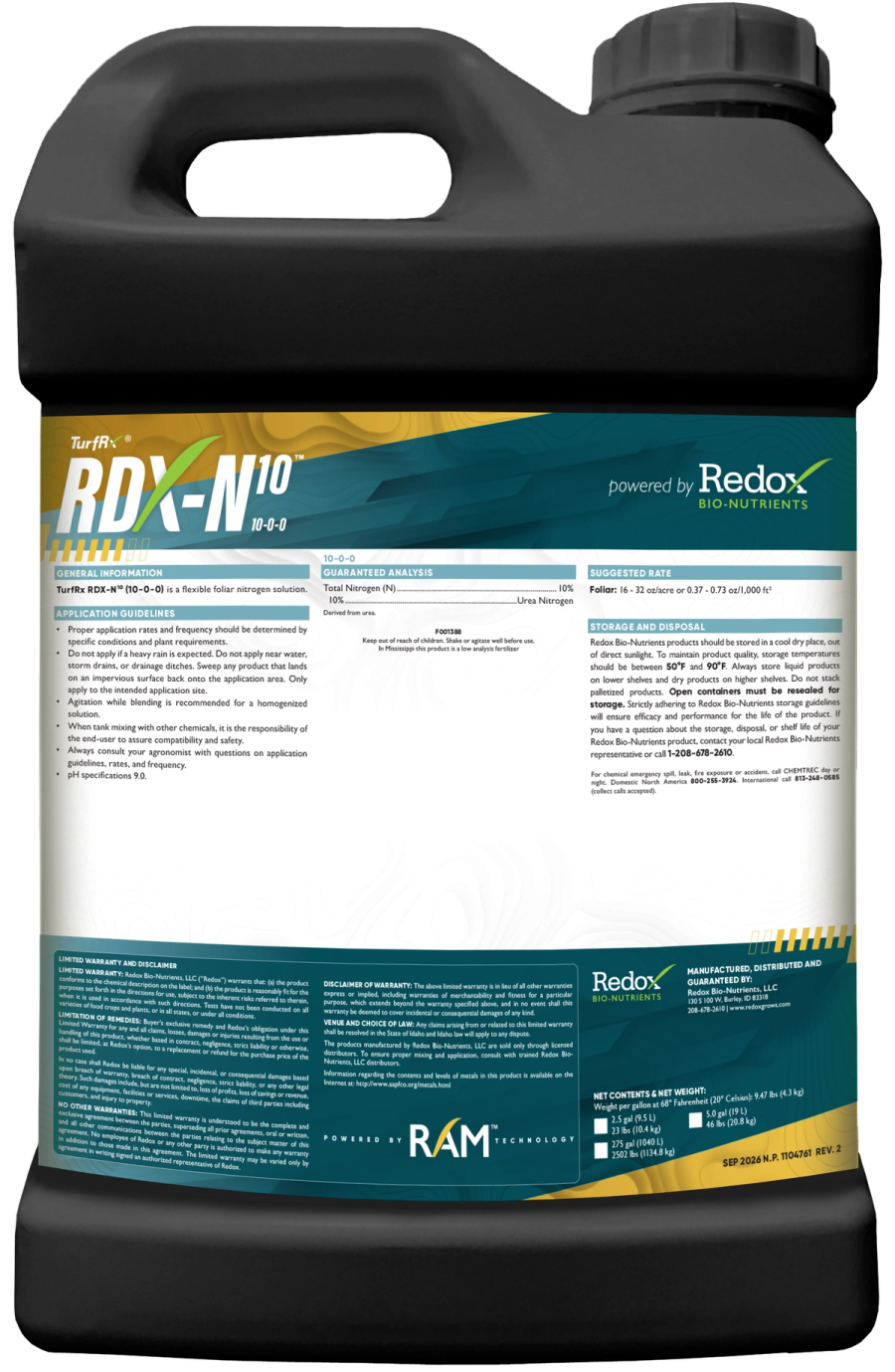TurfRx® RDX-N10™