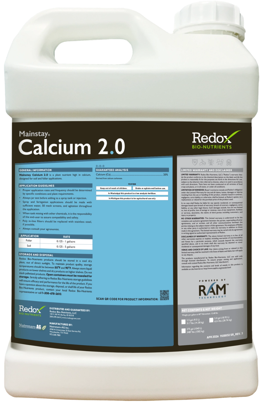 Mainstay® Calcium 2.0