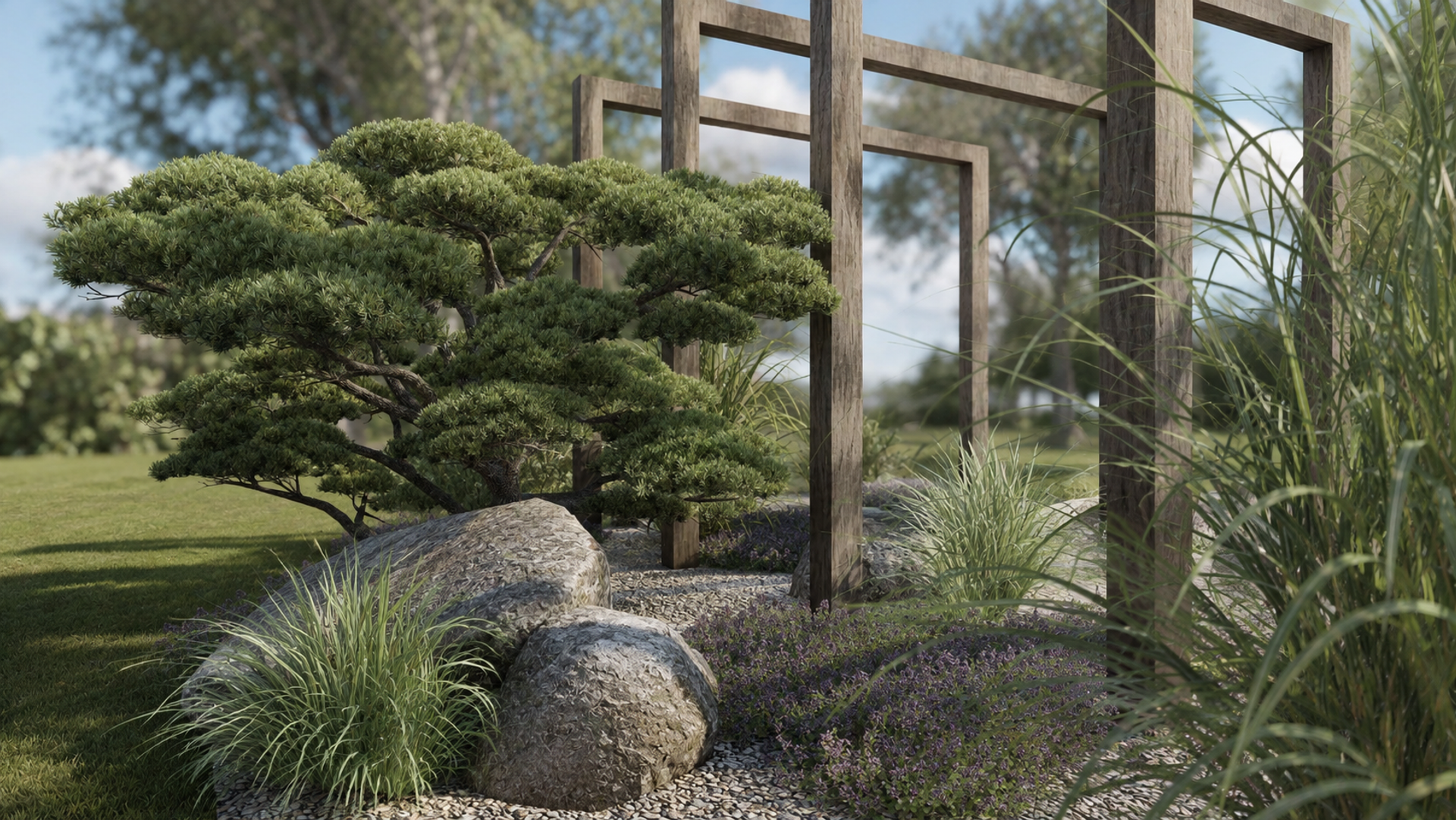 A garden on a grand scale — garden visualisation 1 of 9