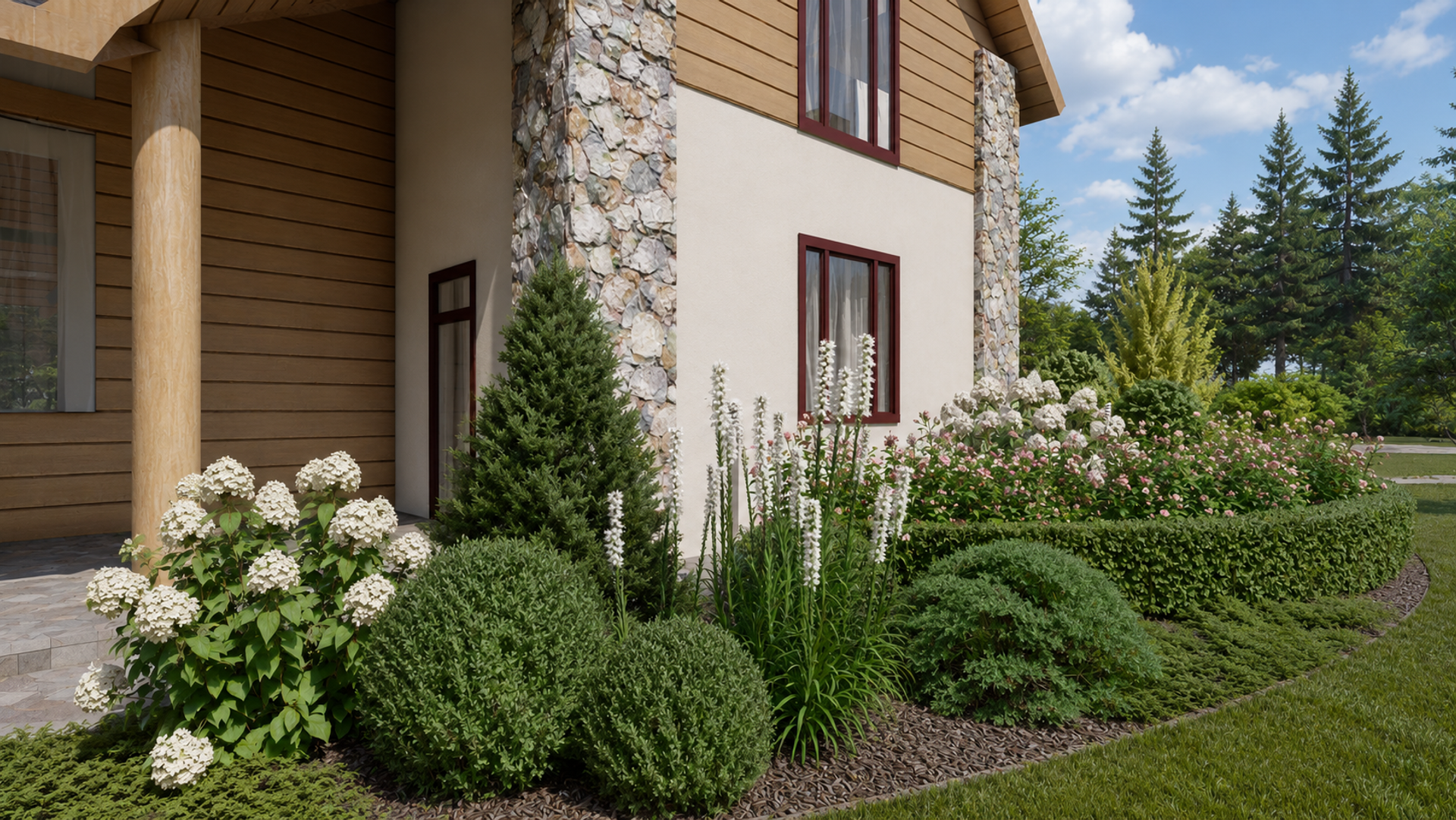 A garden on a grand scale — garden visualisation 3 of 9