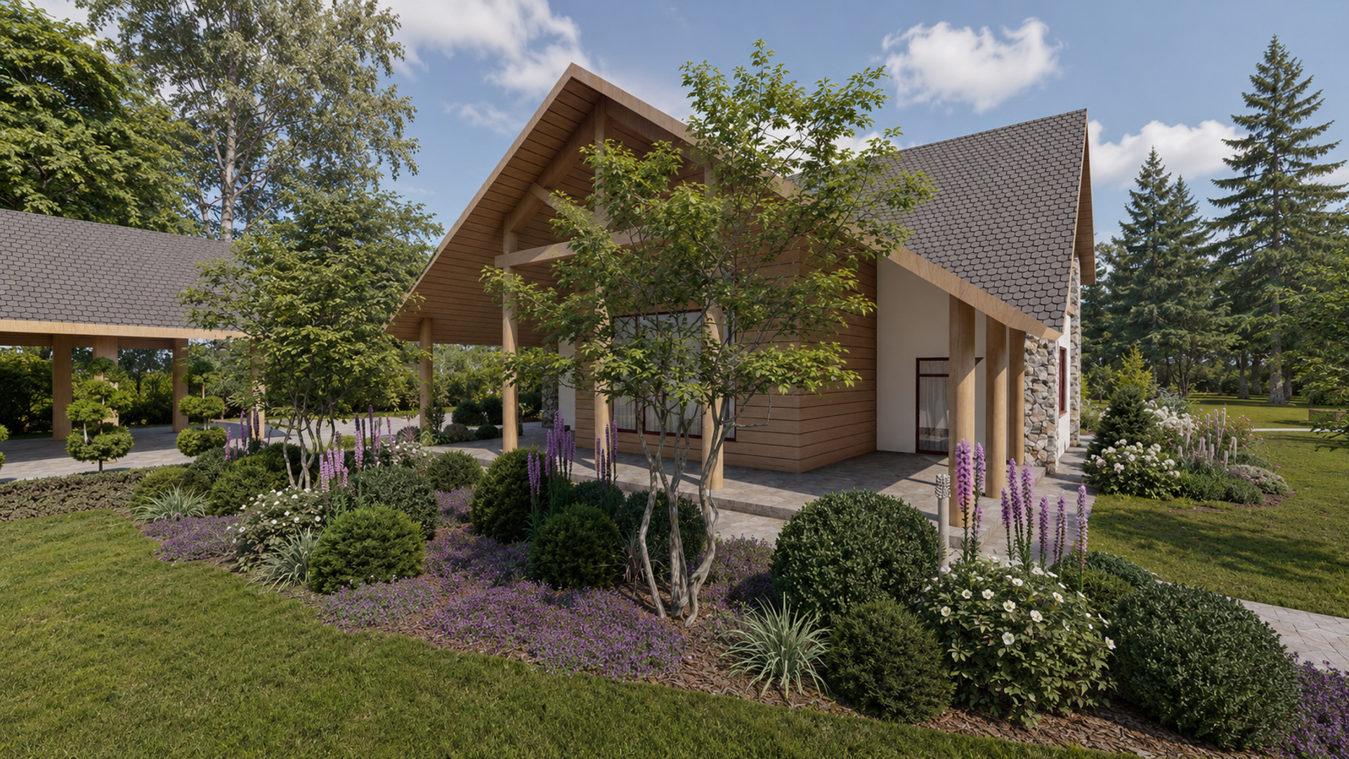 A garden on a grand scale — garden visualisation 7 of 9