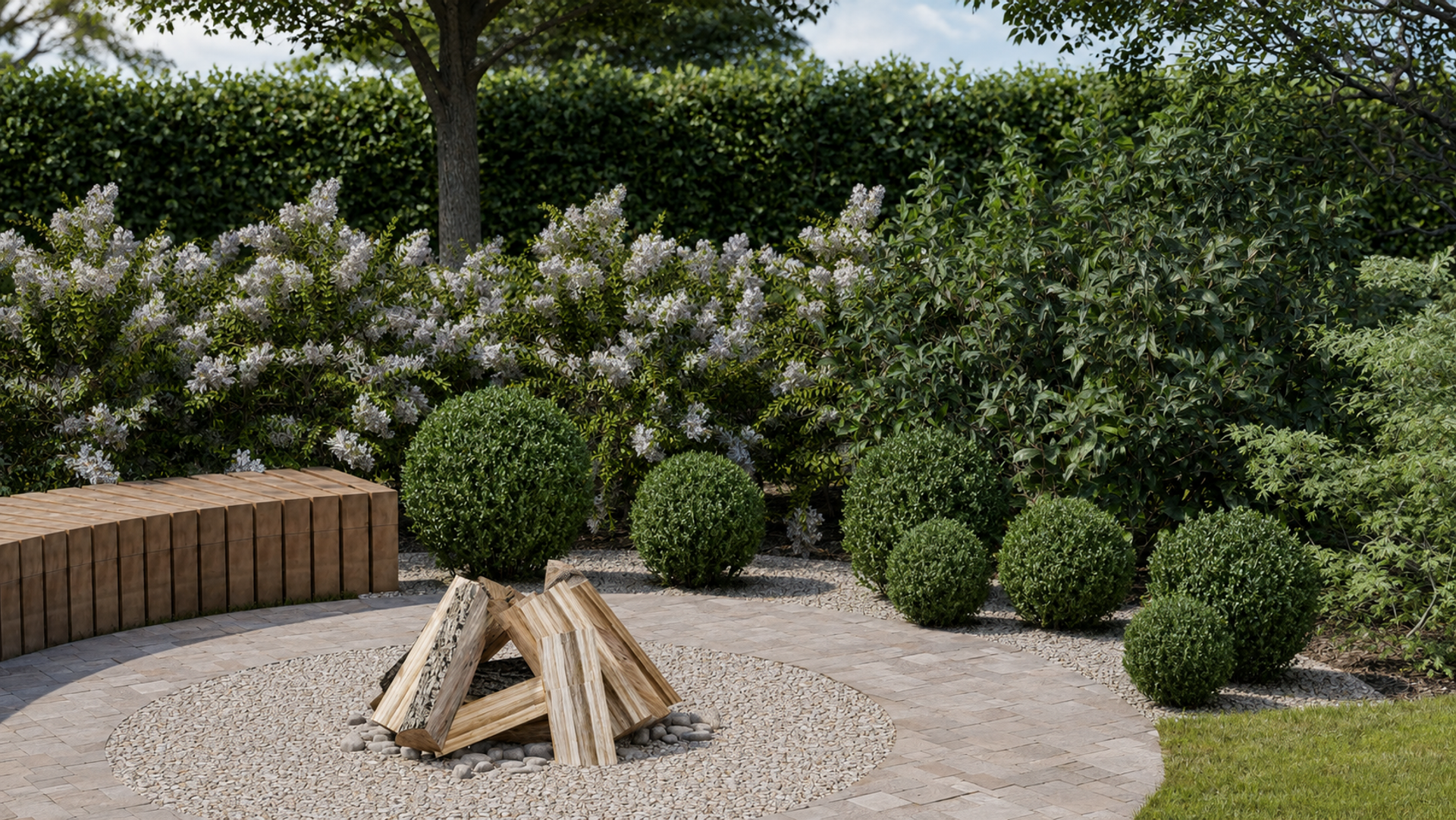 A garden on a grand scale — garden visualisation 6 of 9