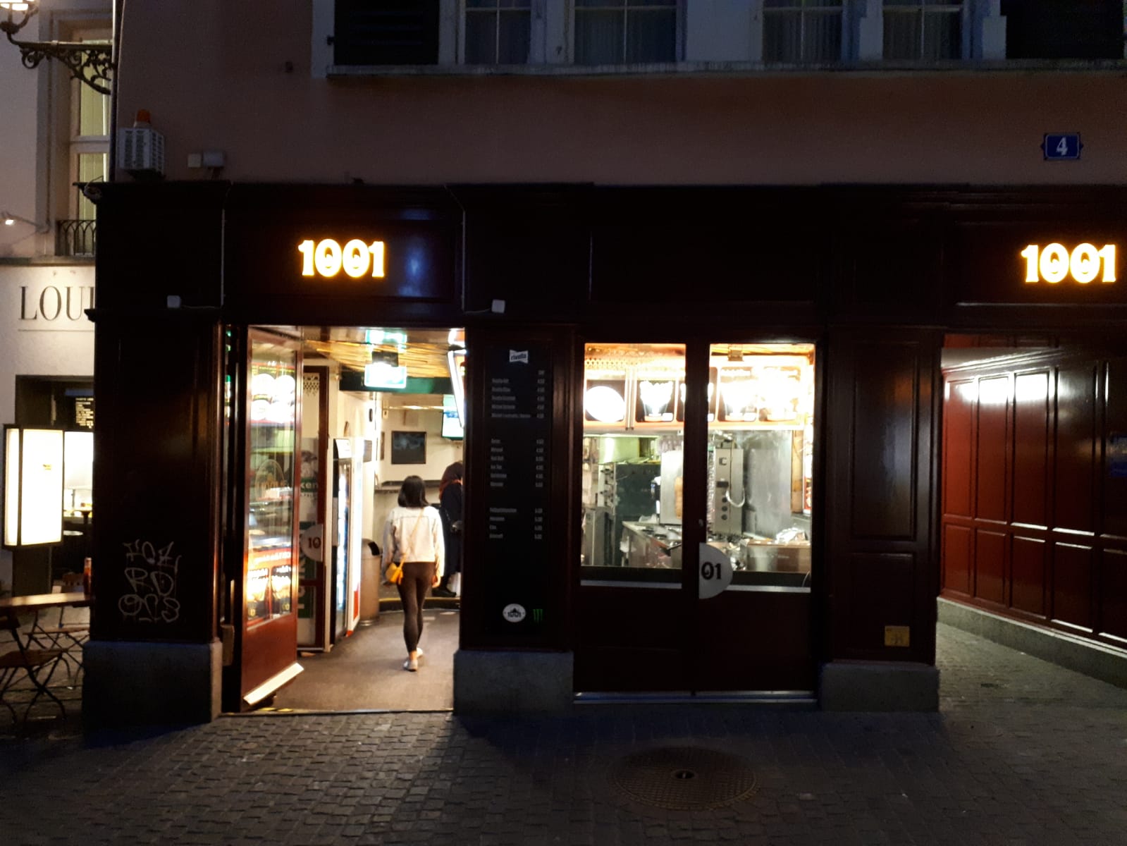 Ravintola 1001, Zurich