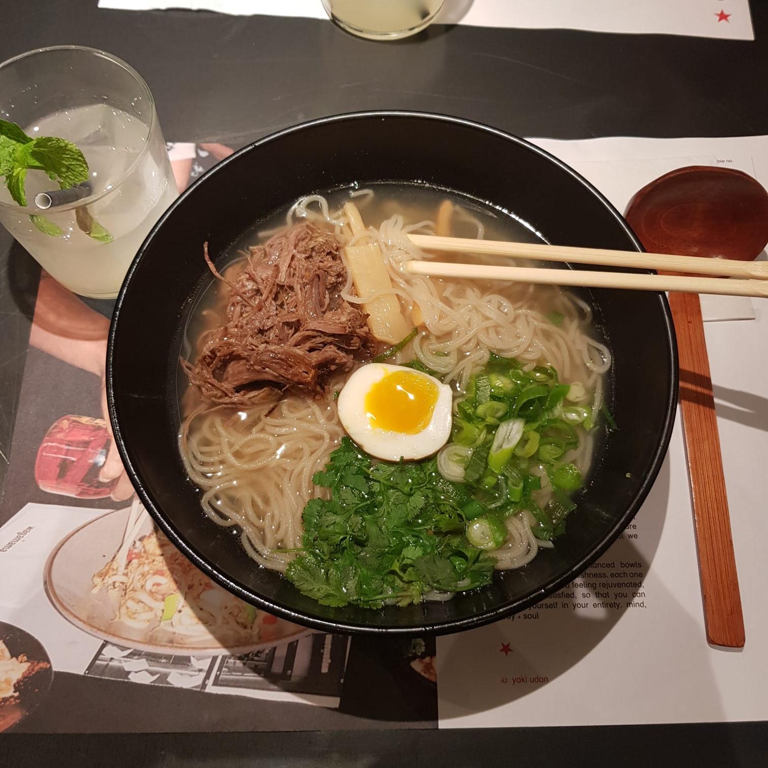 Wagamama Heathrow Lontoo 22.03.2024