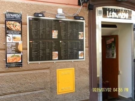 Trattoria Leonardo, Zagreb 02.07.2015
