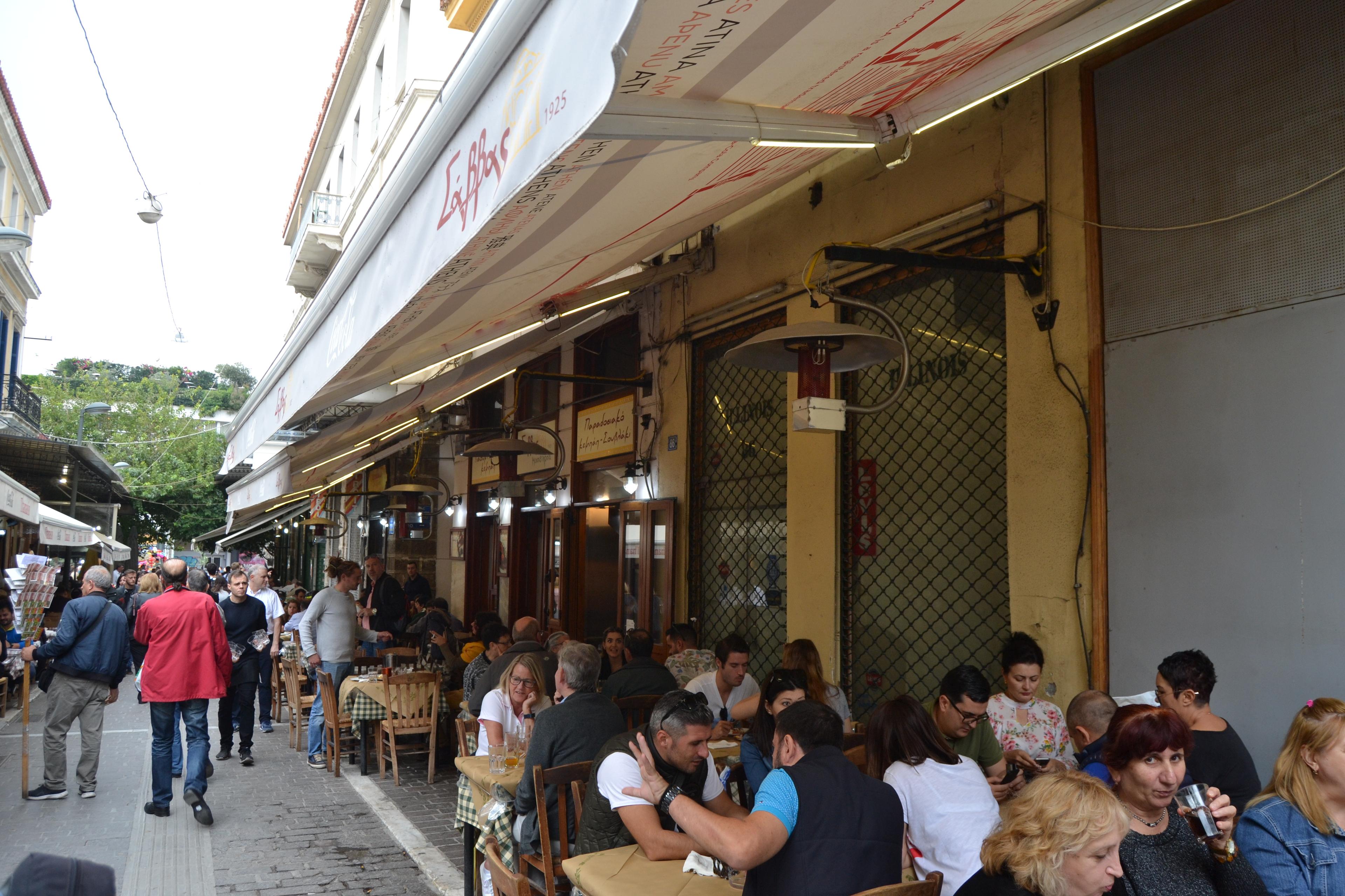 Ravintola Zabbas, Ateena