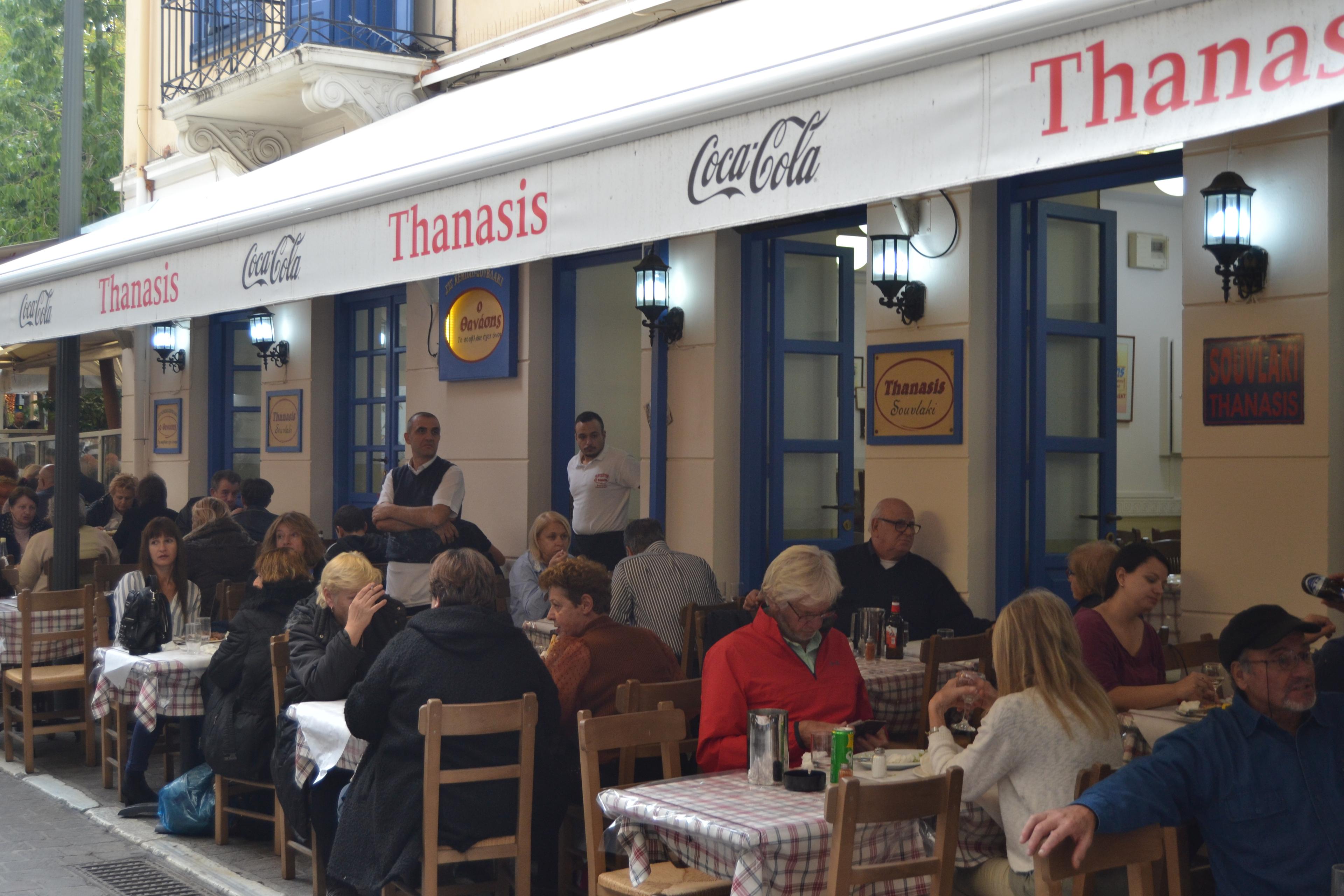 Ravintola O Thanasis, Ateena
