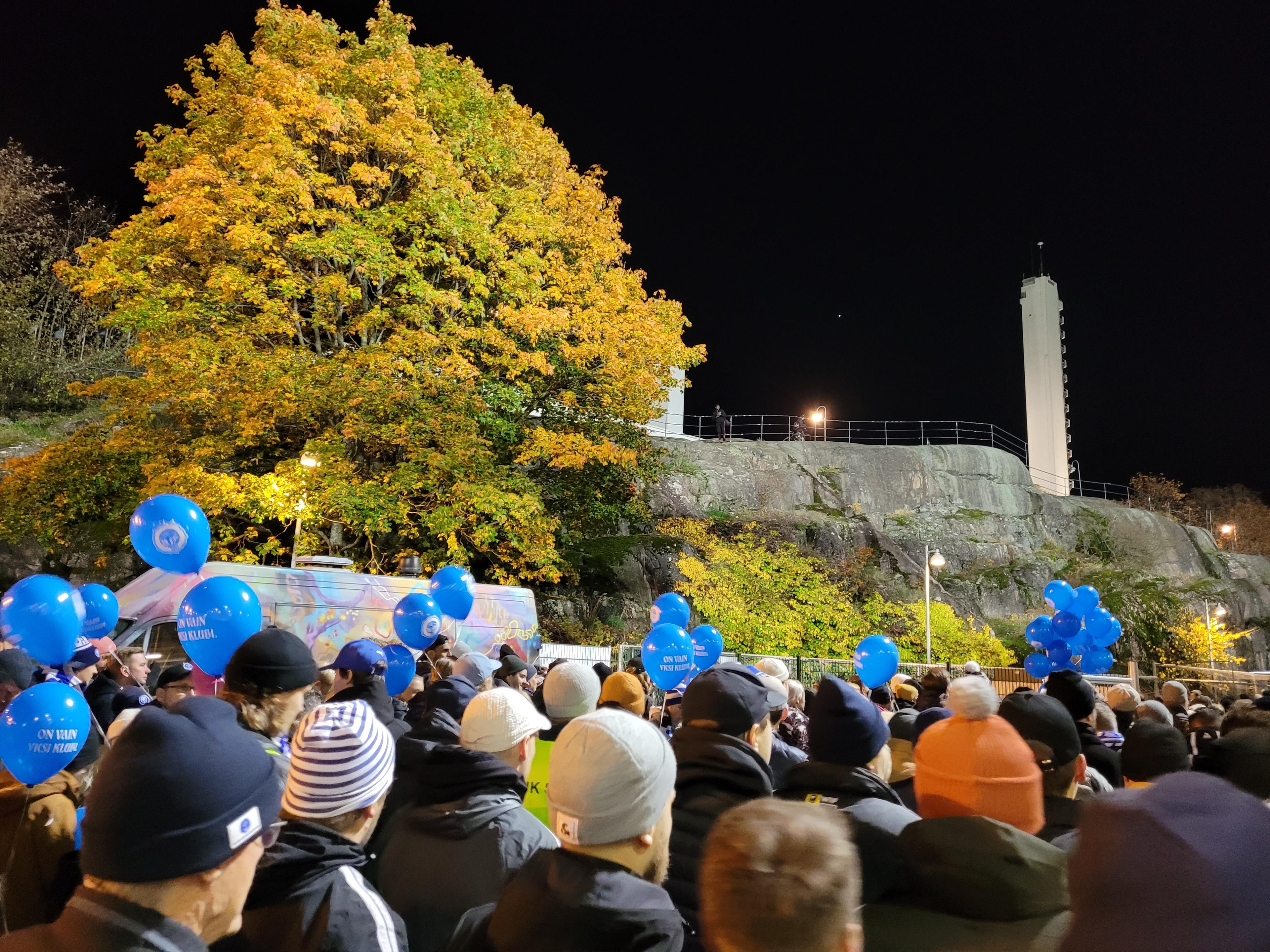 HJK ilmapallot 06.10.2022