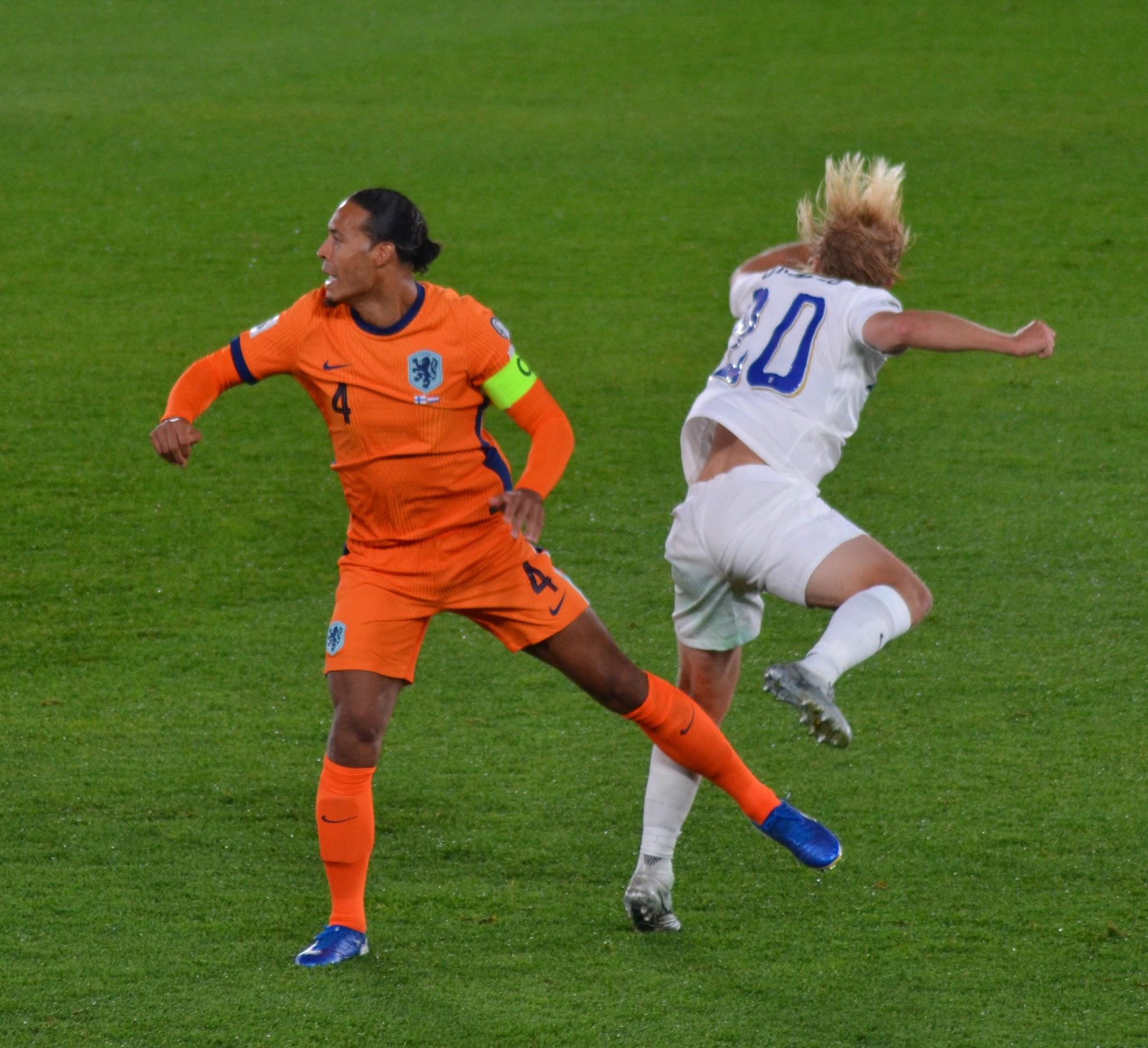 Virgil van Dijk ja Joel Pohjanpalo 7.6.2025