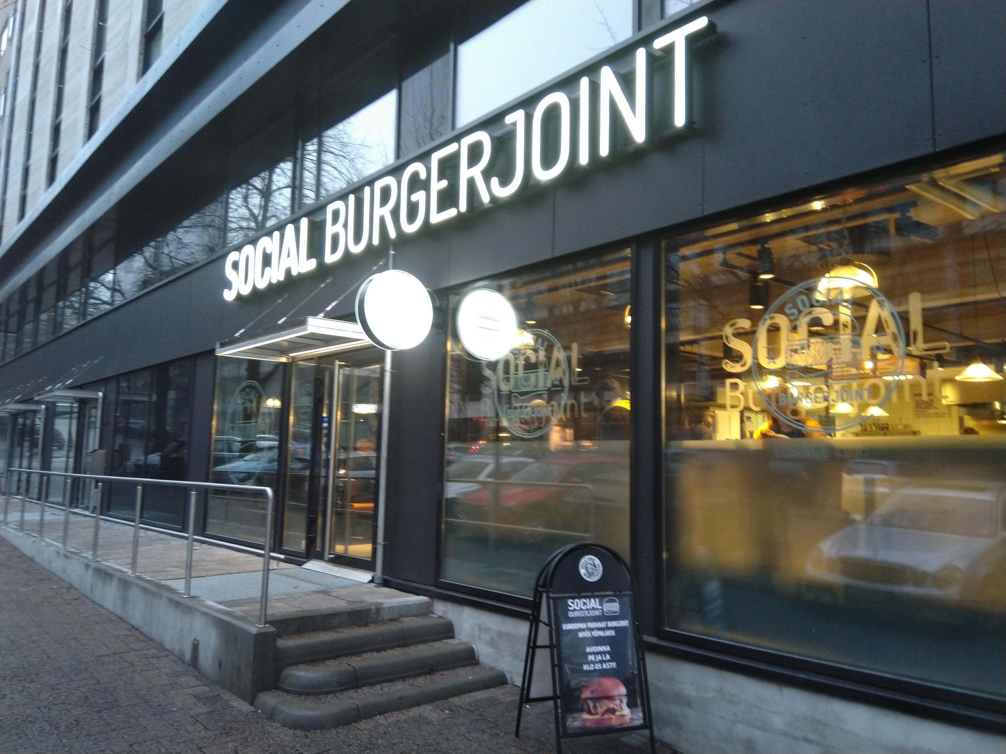 Ravintola Social Burgerjoint, Lahti