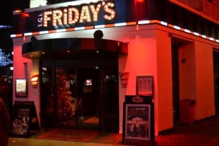 T.G.I. Friday's Leicester Square, London 29.12.2013