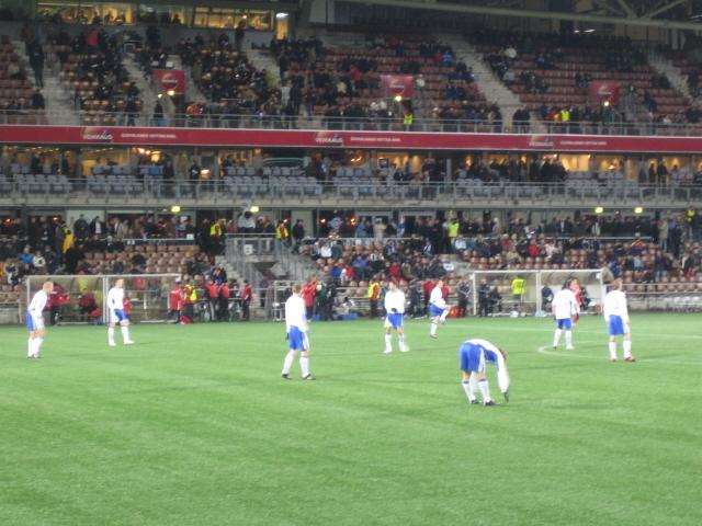 Finnair Stadium, Helsinki, 15.11.2006