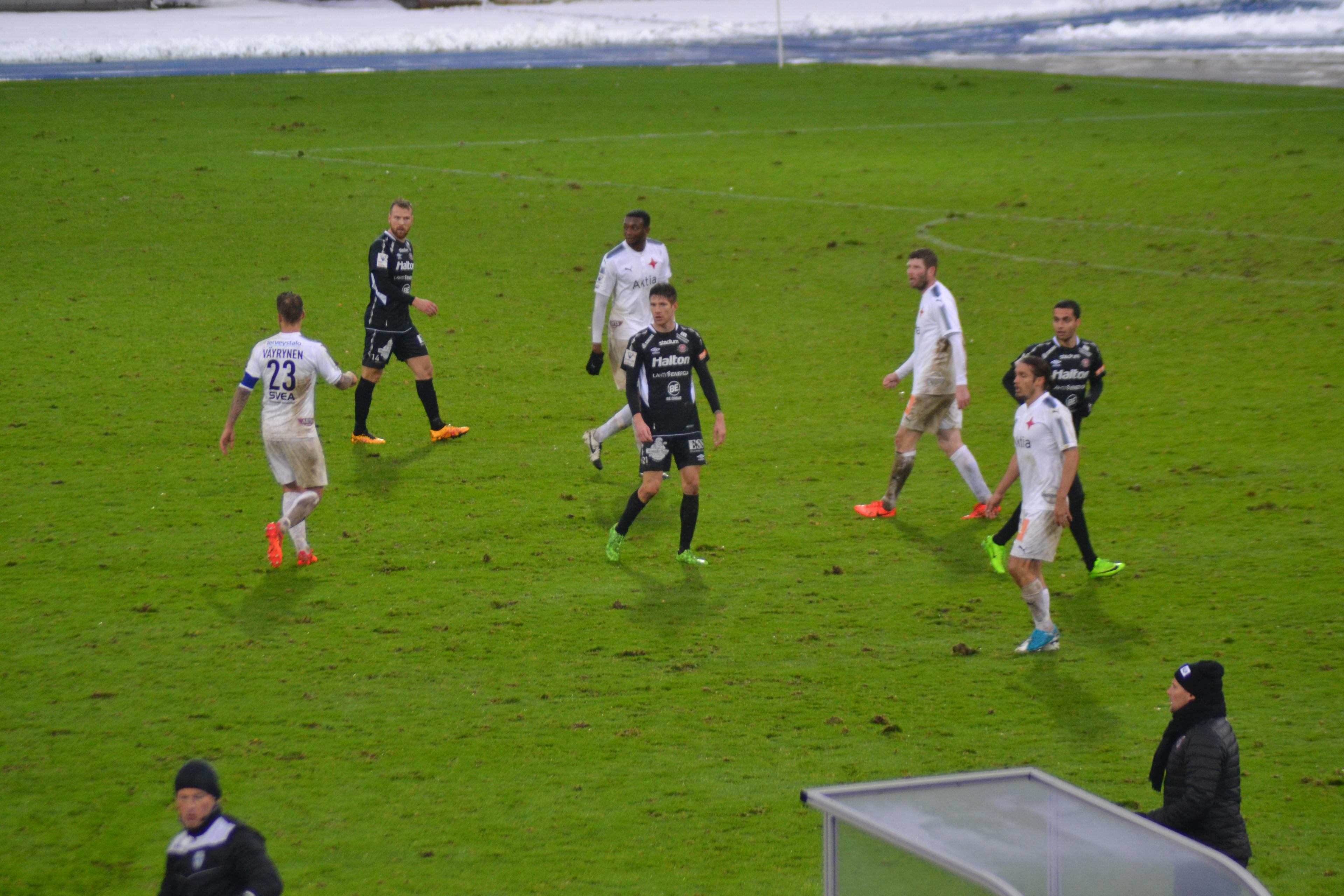 FC Lahti - HIFK ja Mika Väyrynen 28.10.2017