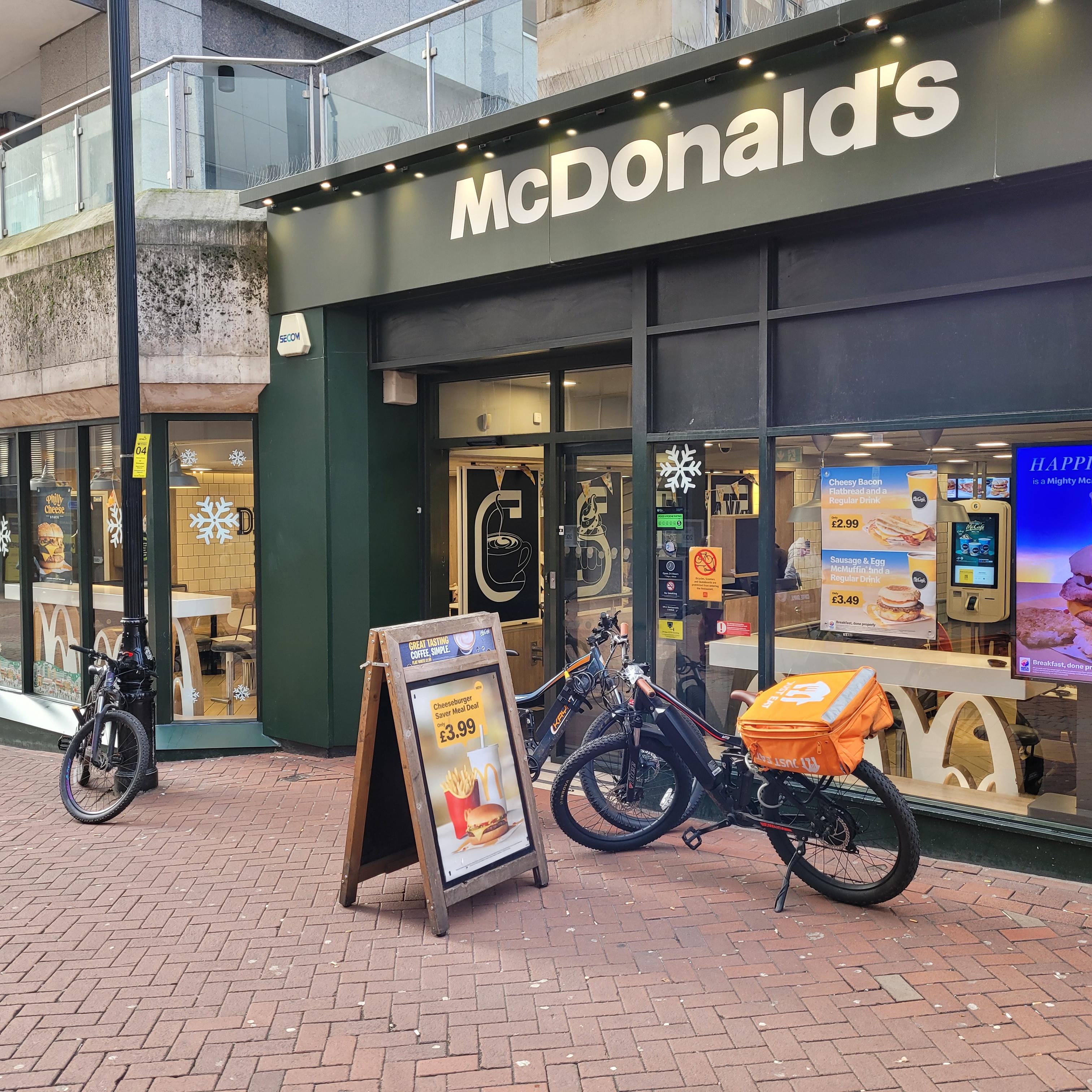 McDonald´s Temple Row Birmingham