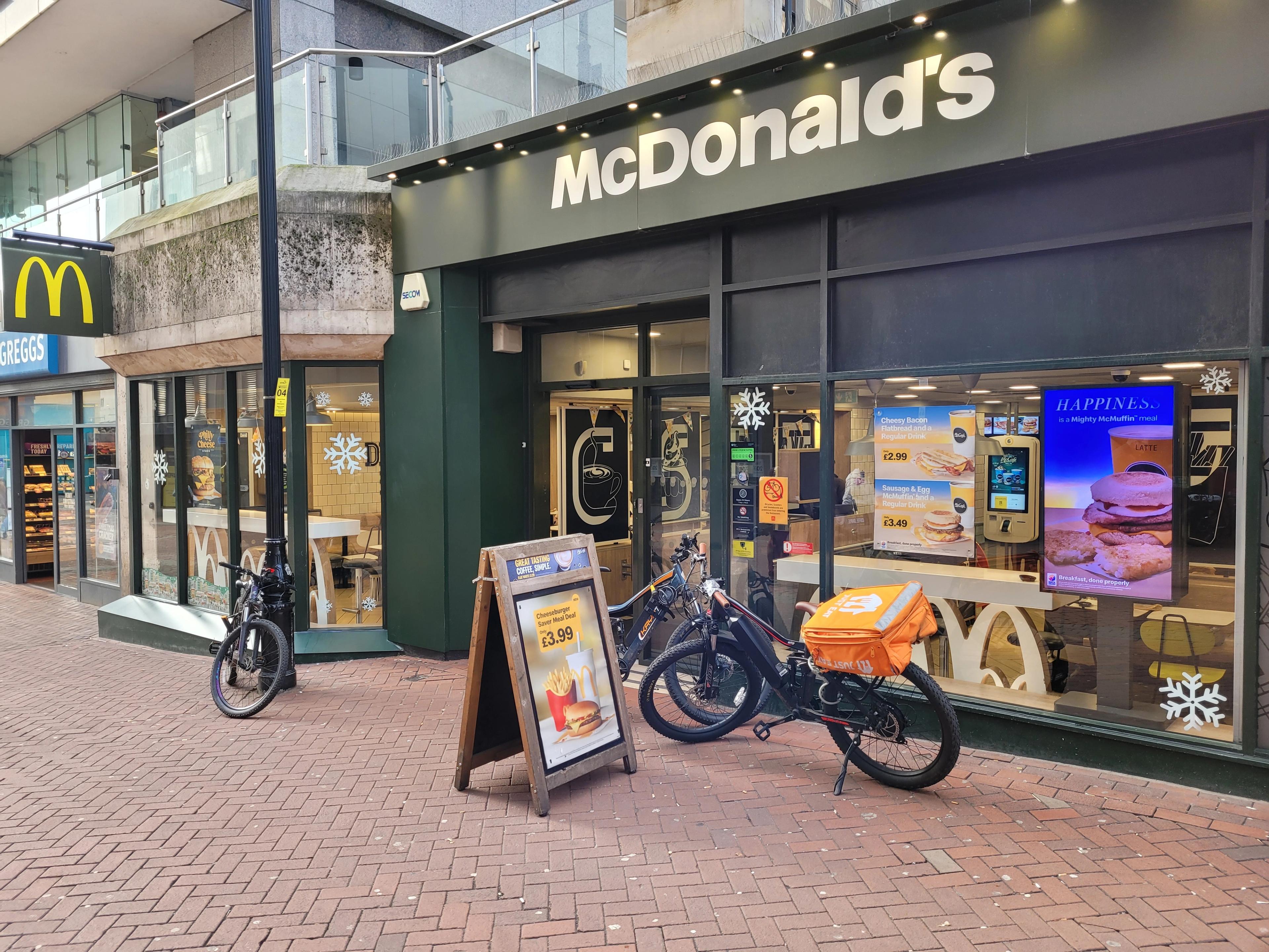 McDonald´s Temple Row Birmingham