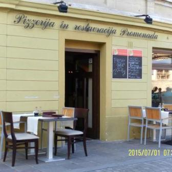 Pizzeria in restavracija Promenada, Ljubljana 01.07.2015