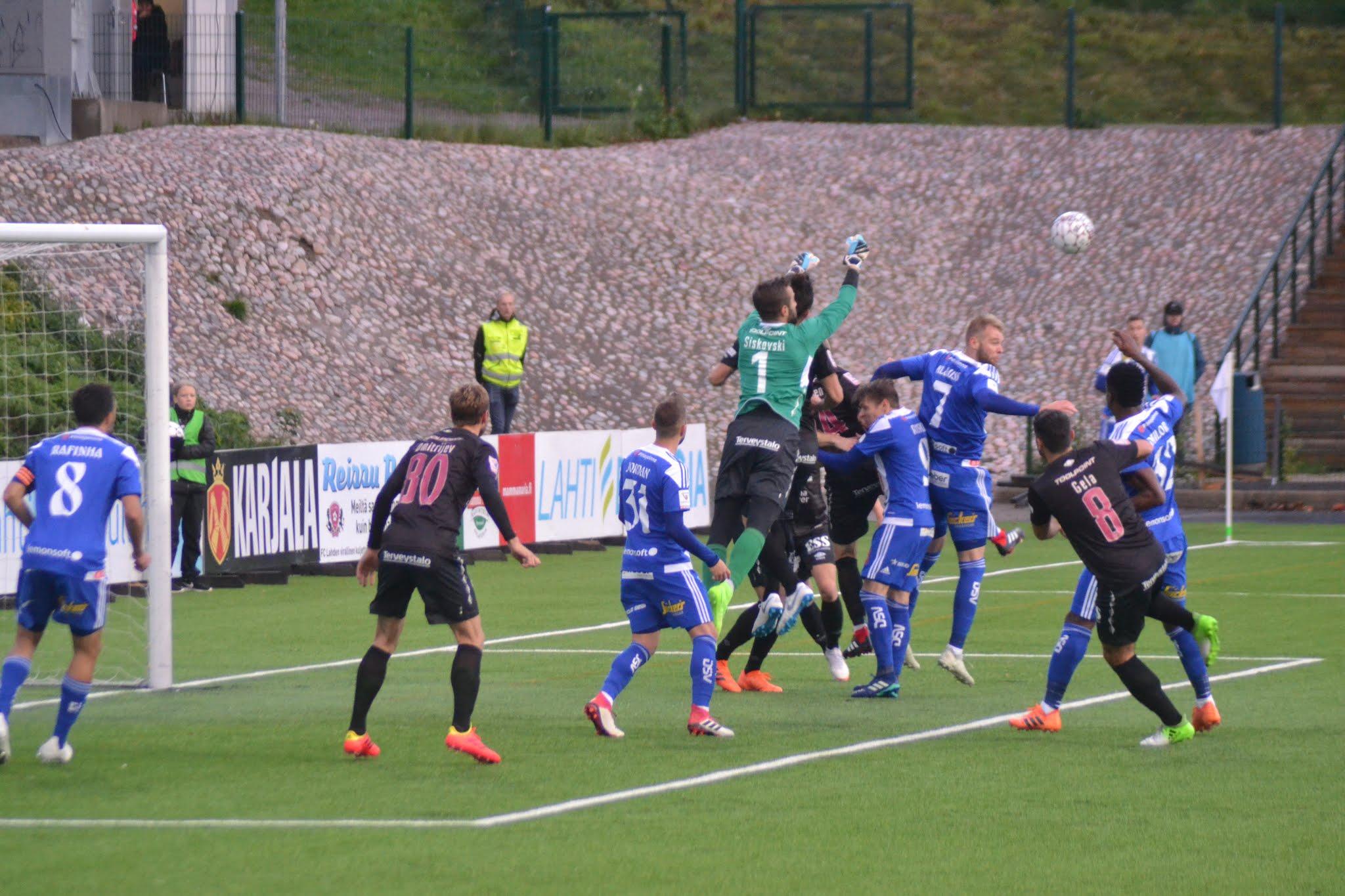 Lahti - HJK, Kisapuisto 17.09.2018