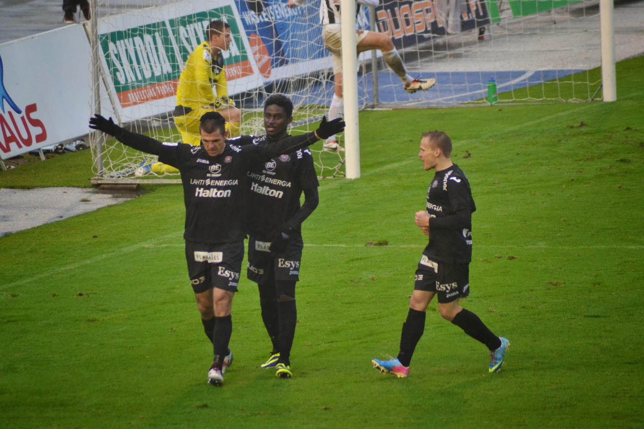 26.10.2013 FC Lahti - TPS (Rafael, Tuco, Mikko Hauhia, Henrik Moisander)