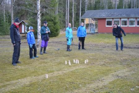 Mölkky Pääsiäisenä 20.4.2014