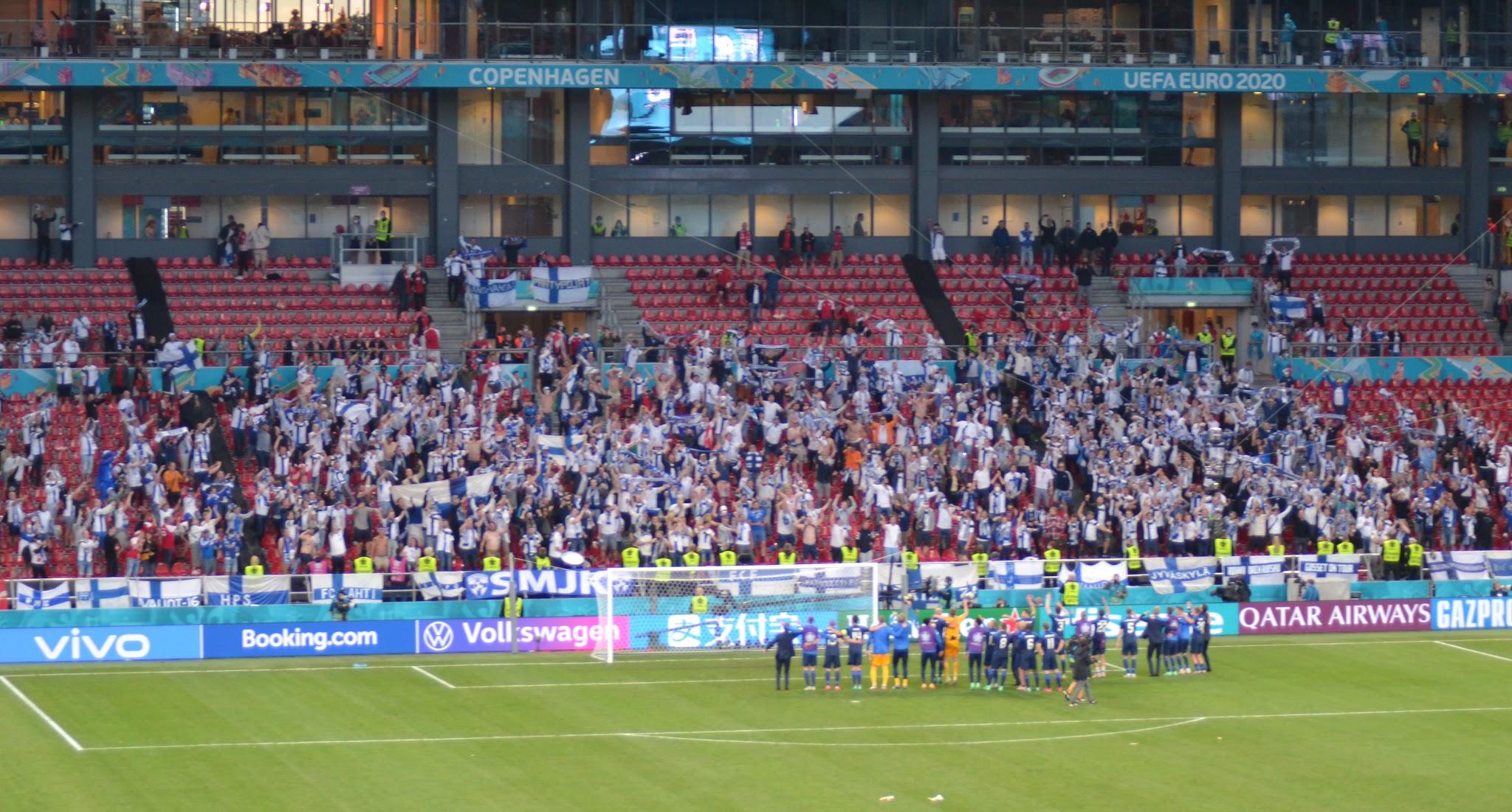 Huuhkajat juhlii 12.06.2021