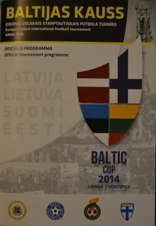 Otteluohjelma tai lippu ottelusta Suomi - Liettua 29.05.2014